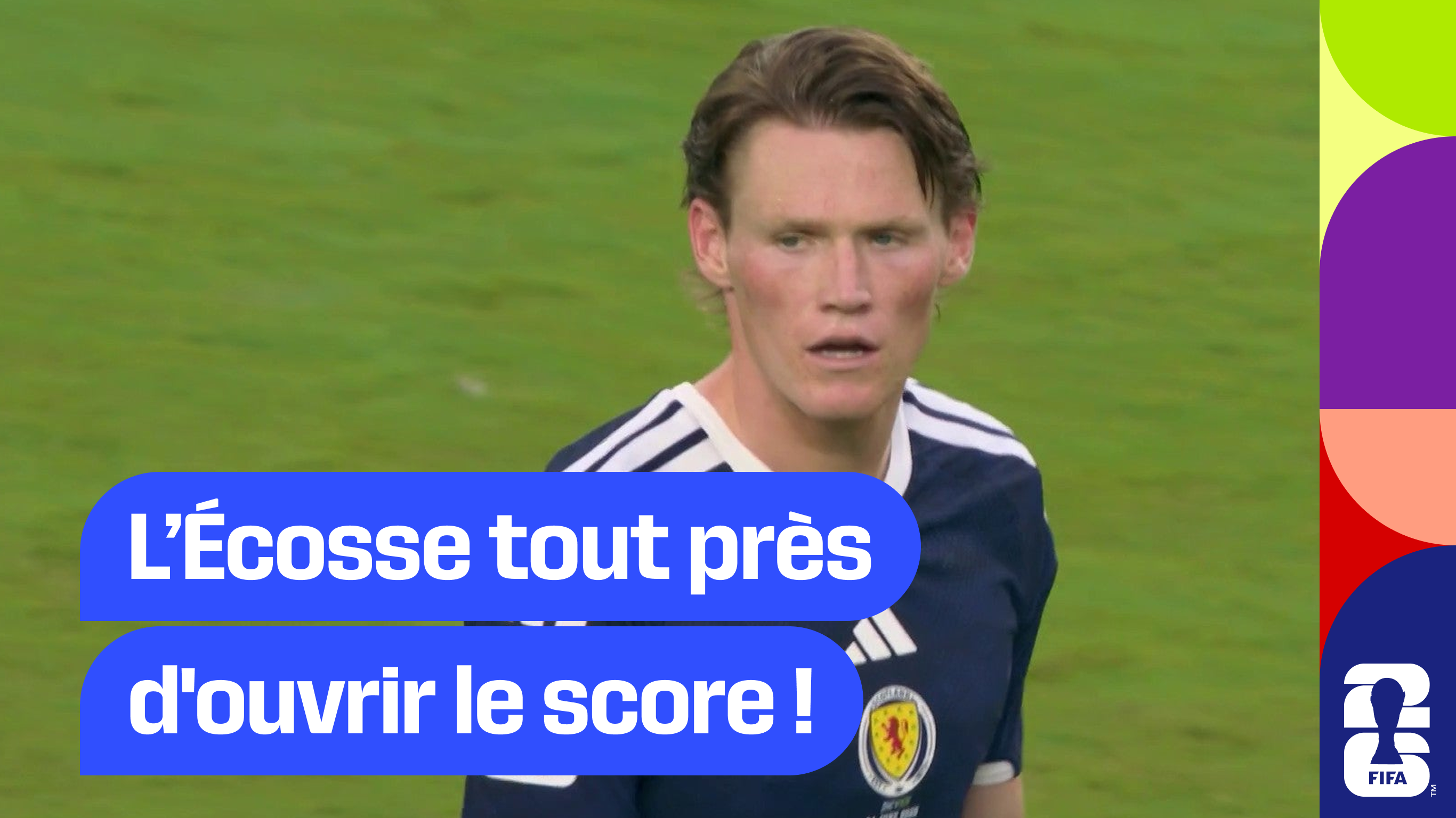 L’Écosse tout près d'ouvrir le score !