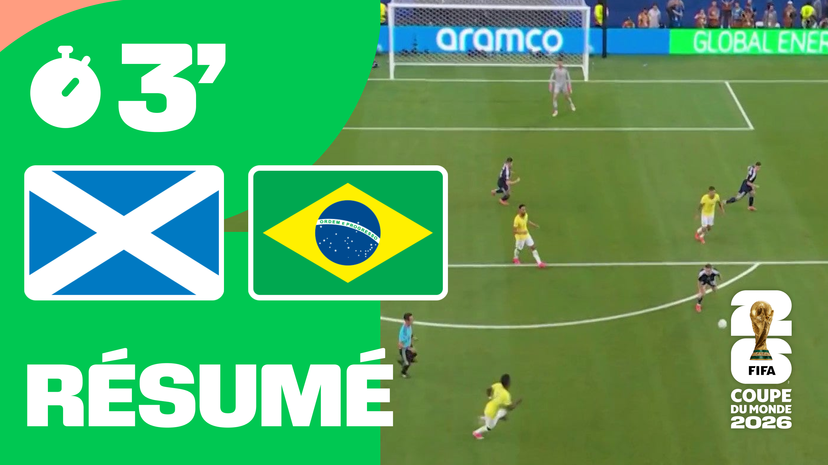 Écosse / Brésil : le résumé en 3 minutes