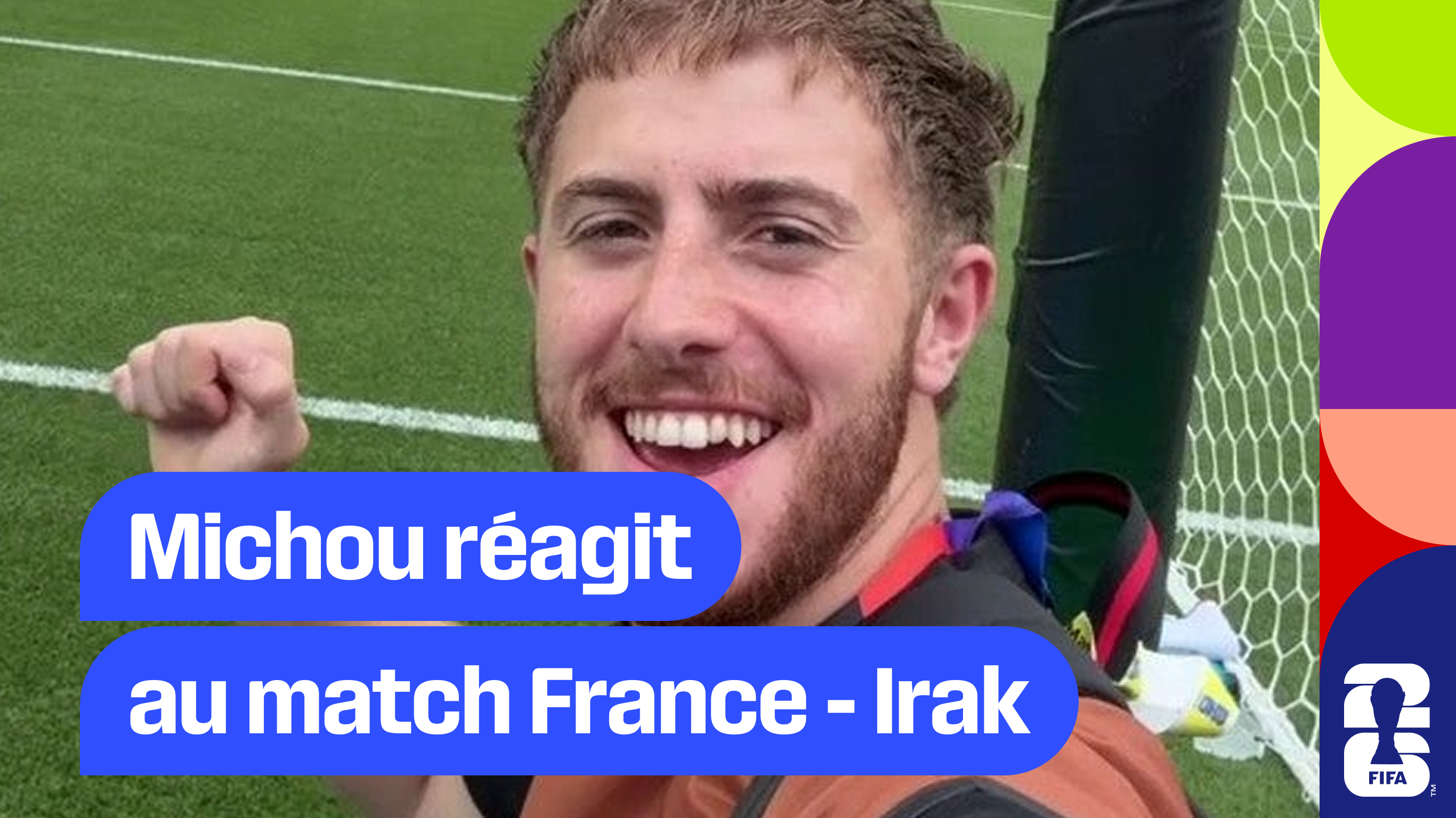 Michou réagit à France-Irak