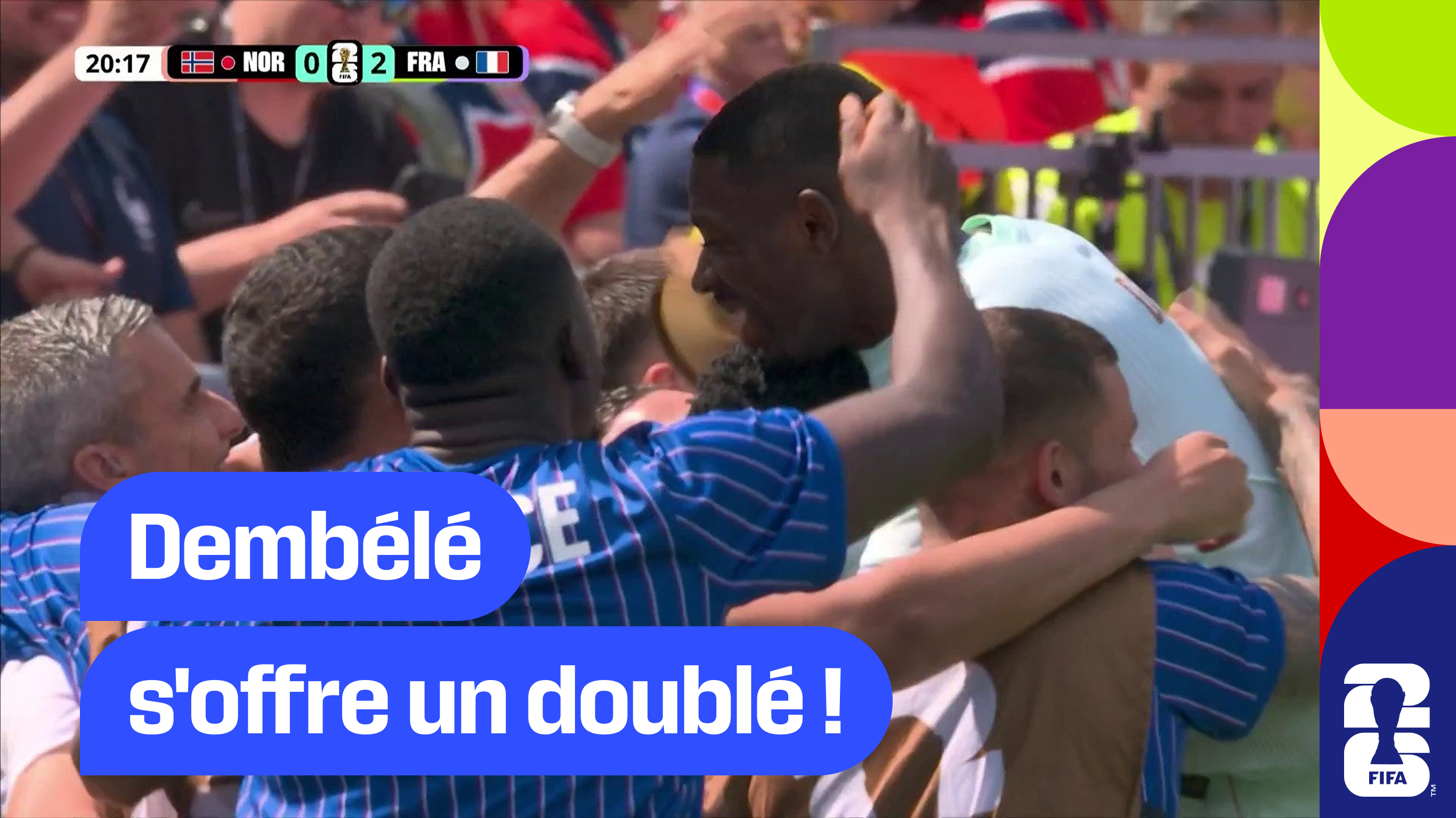 Dembélé s'offre un doublé !
