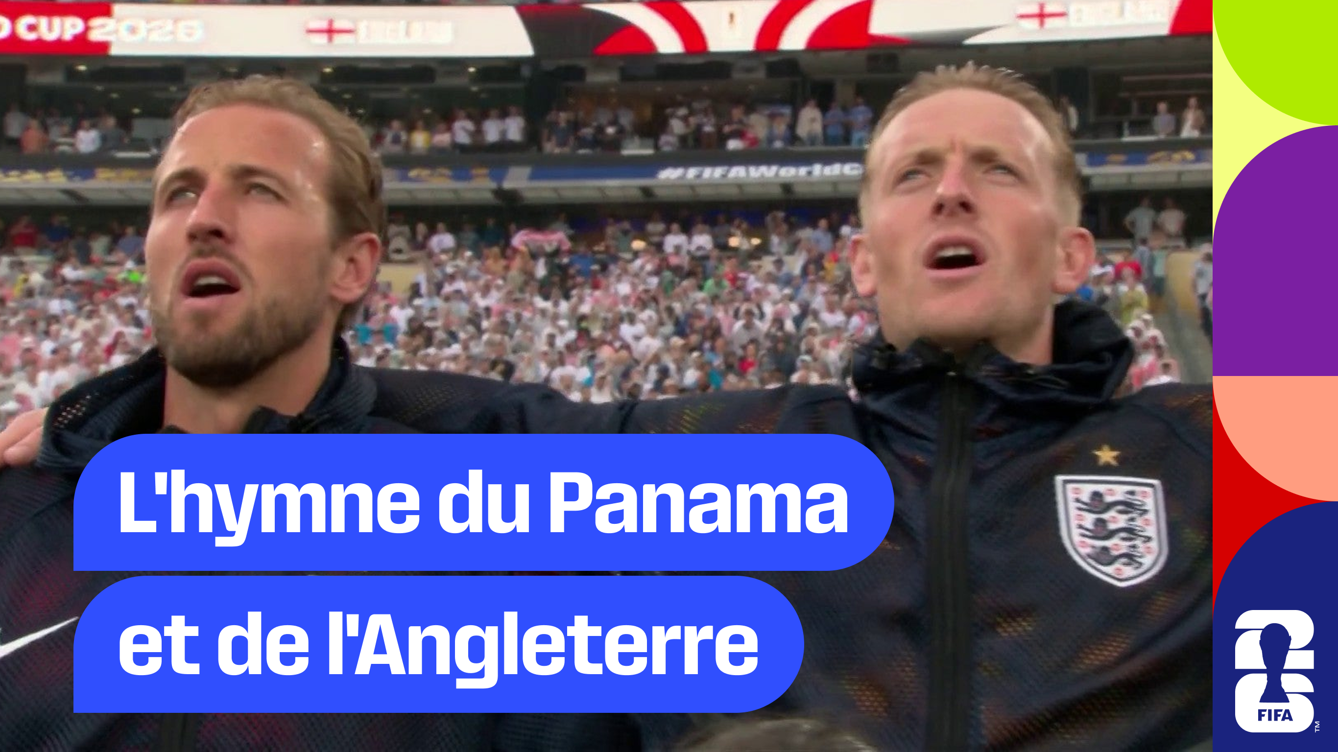 L'hymne du Panama et de l'Angleterre