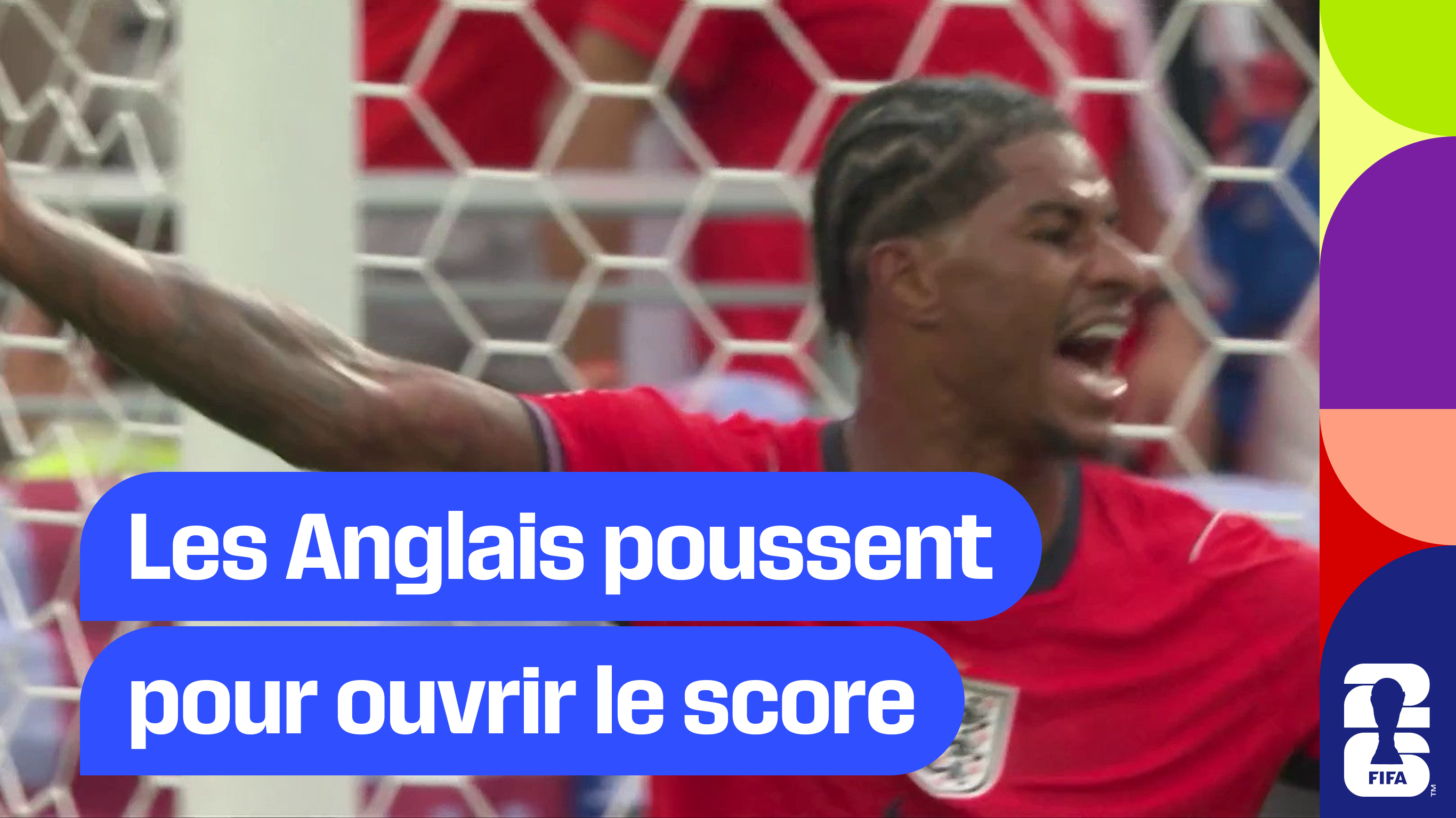 Les Anglais poussent pour ouvrir le score