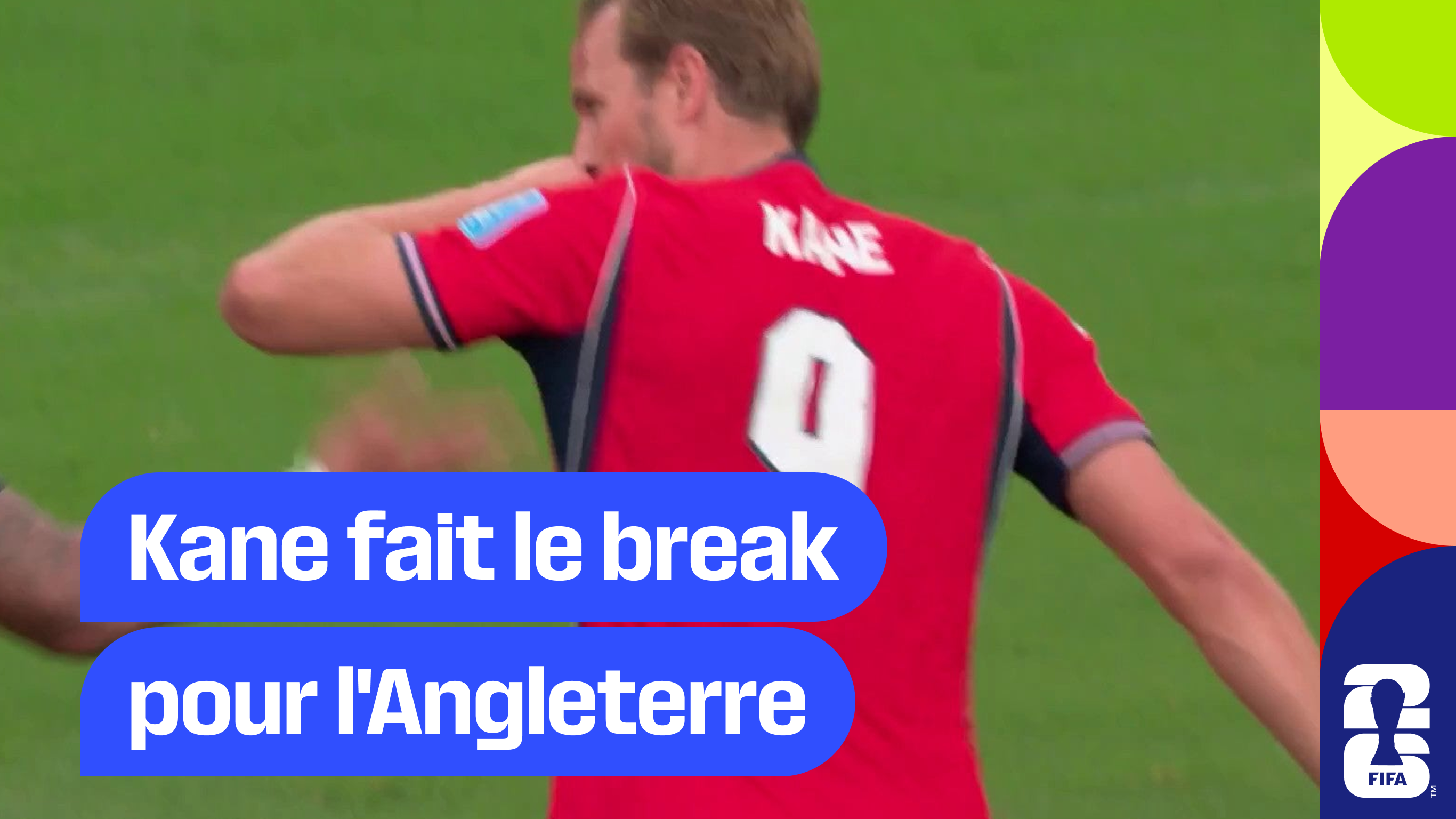 Kane fait le break pour l'Angleterre