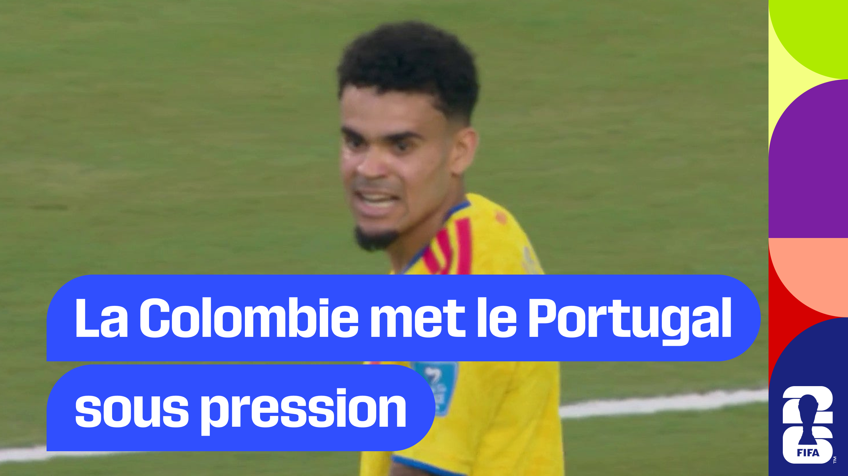 La Colombie met le Portugal sous pression