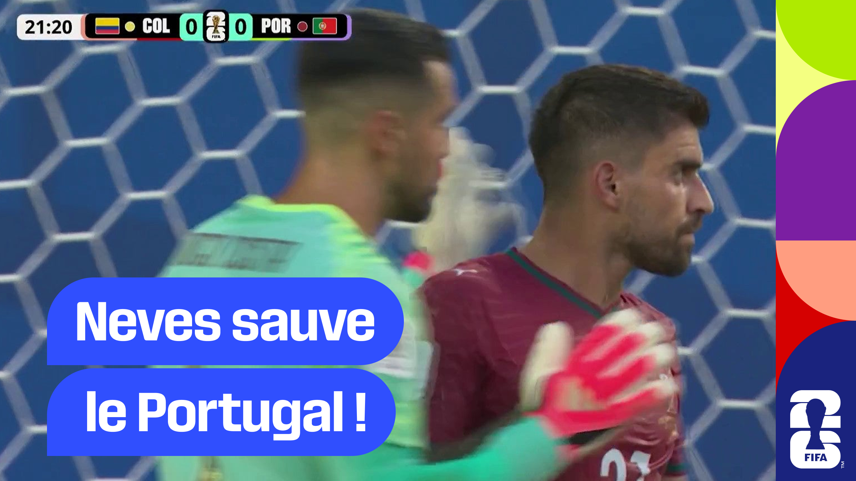 Neves sauve le Portugal !