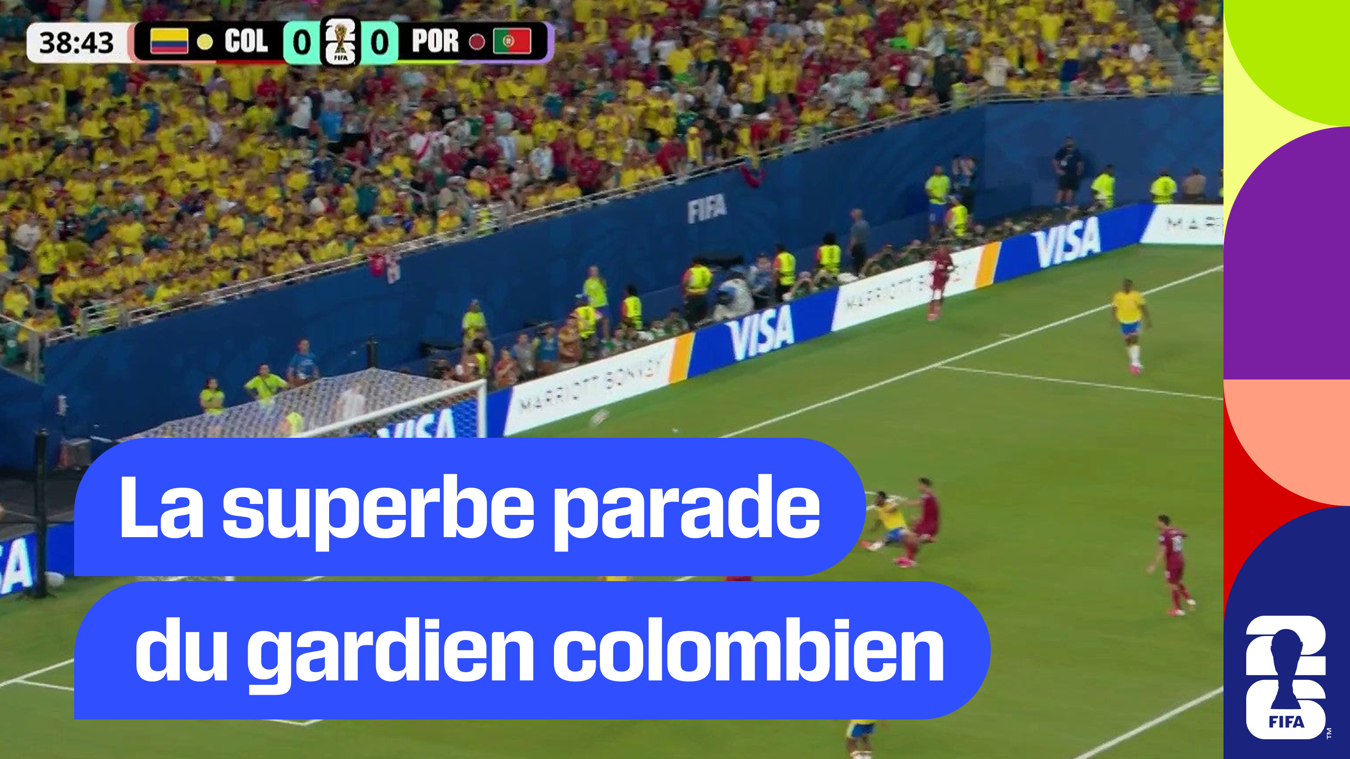 La superbe parade du gardien colombien