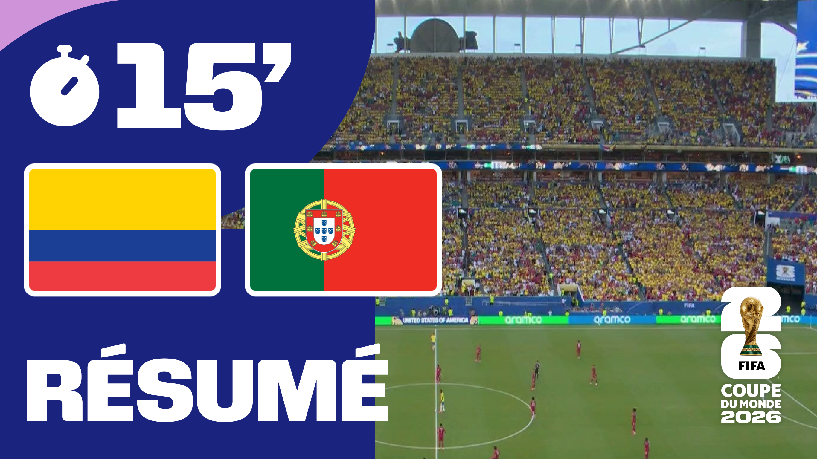 Colombie / Portugal : le résumé en 15 minutes