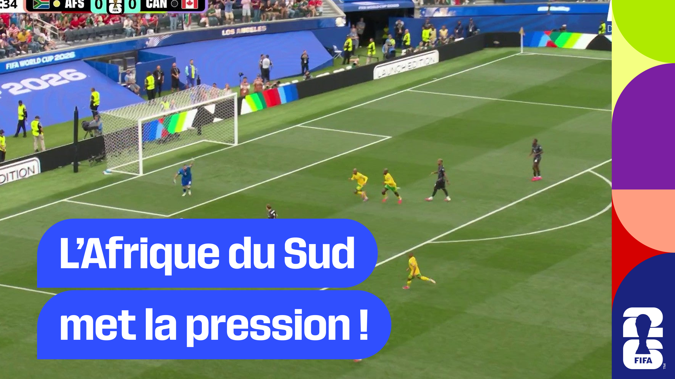 L’Afrique du Sud met la pression !