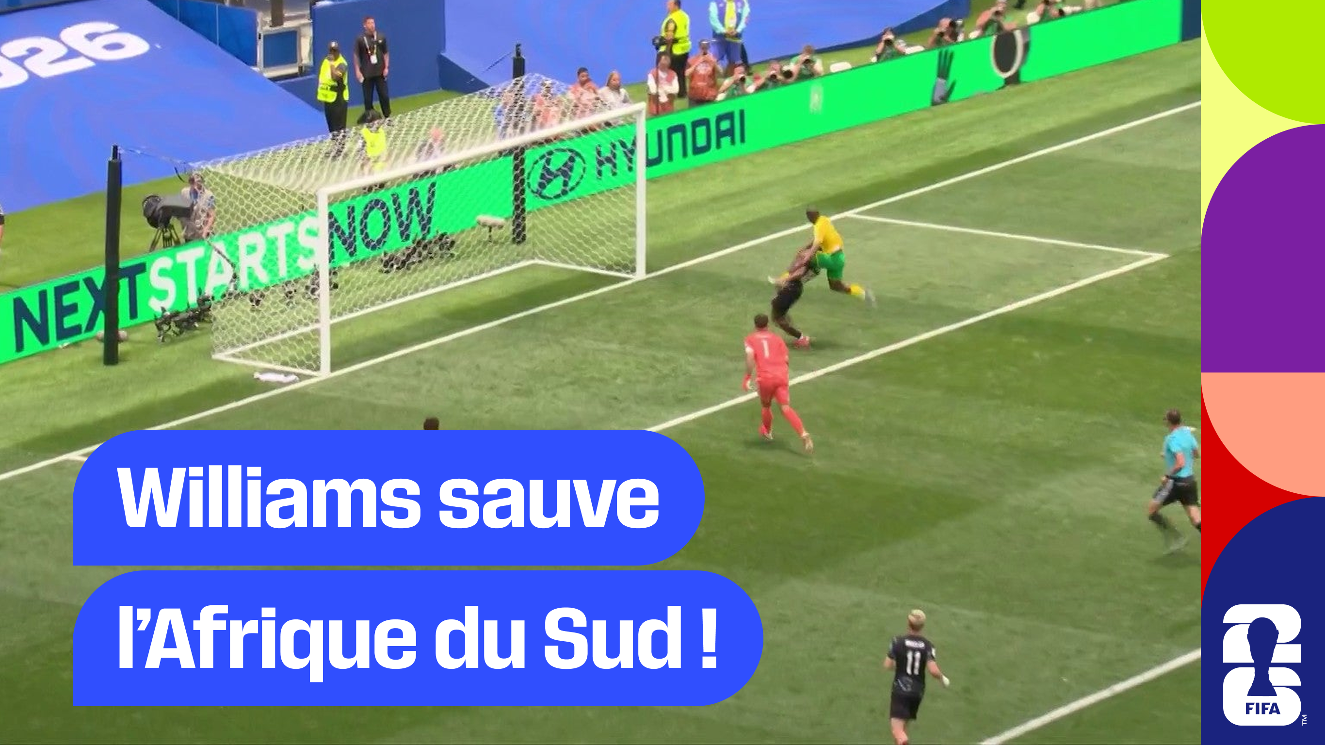 Williams sauve l’Afrique du Sud !