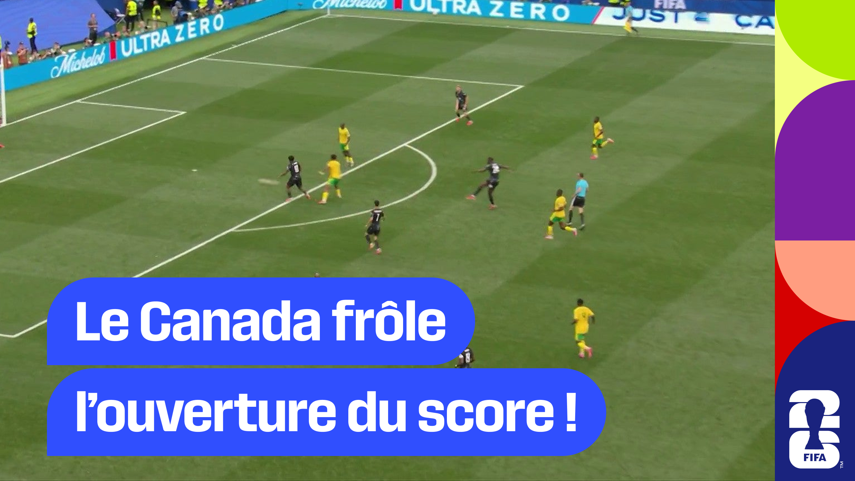 Le Canada frôle l’ouverture du score !