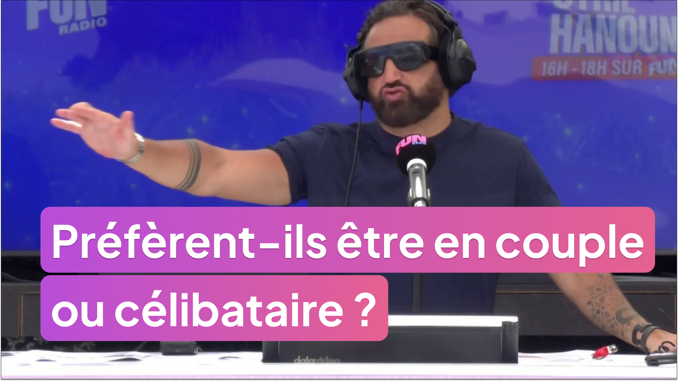 Les chroniqueurs préfèrent-ils être en couple ou célibaite ?
