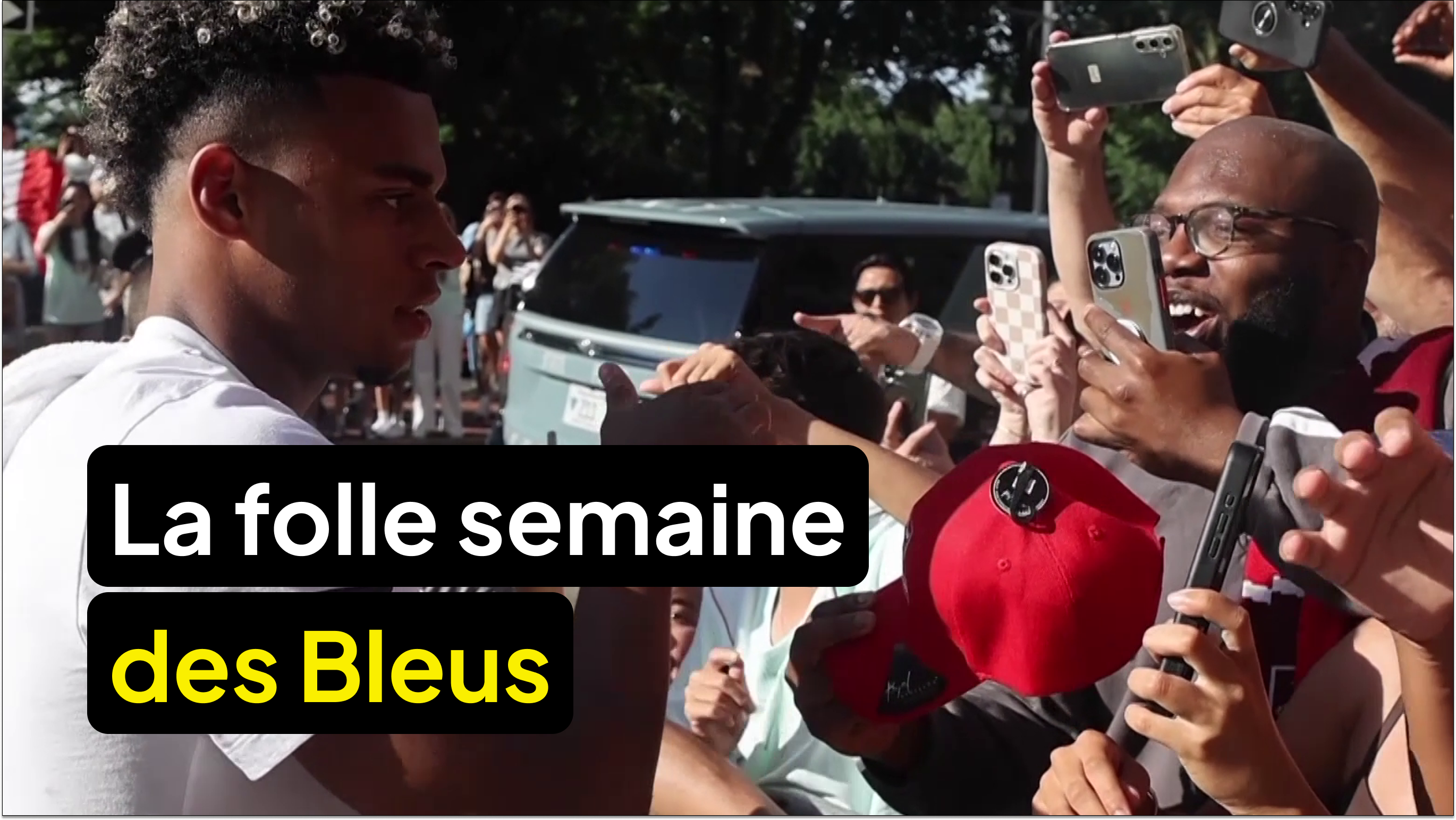 La folle semaine des Bleus