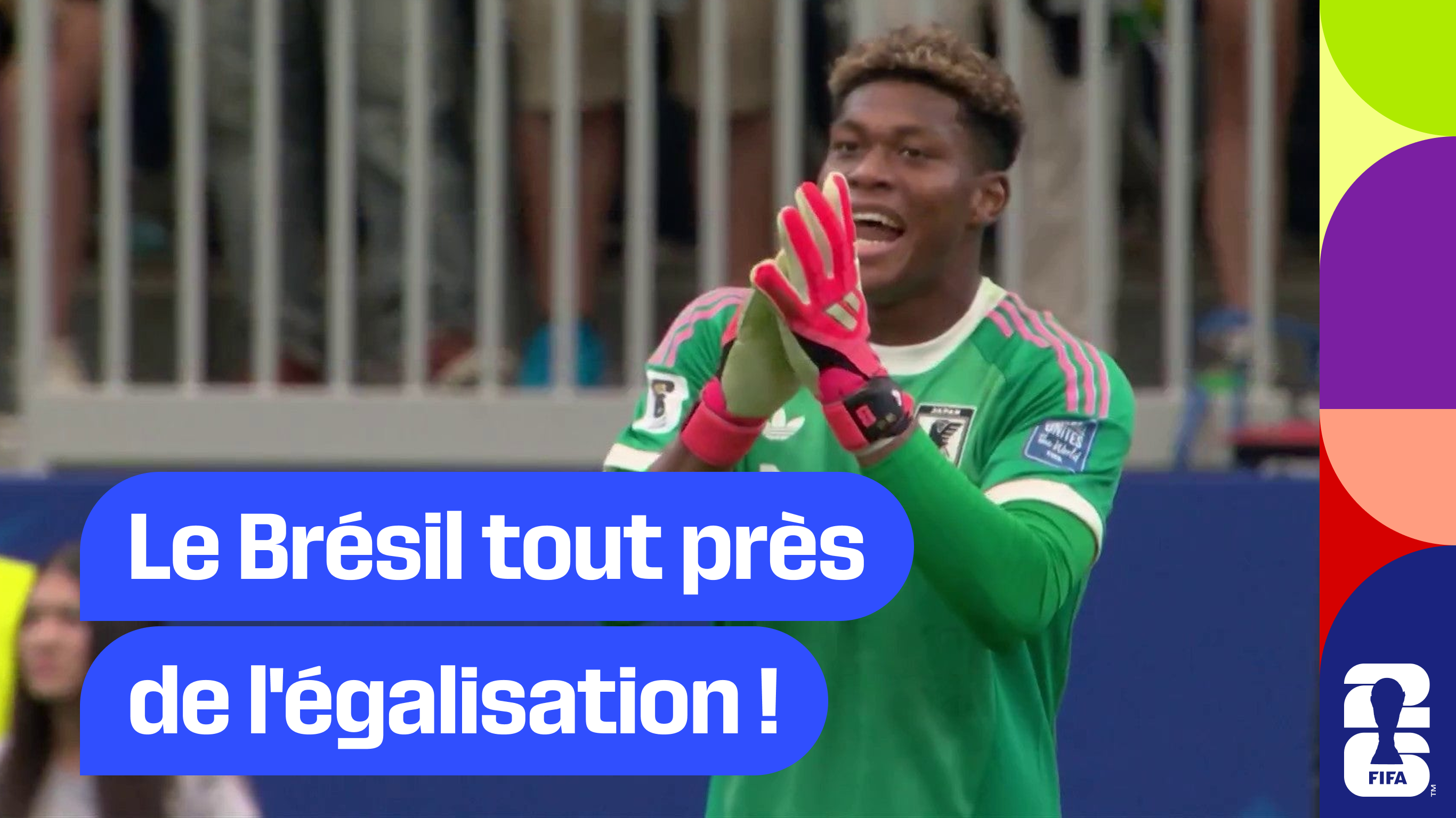 Le Brésil tout près de l'égalisation !