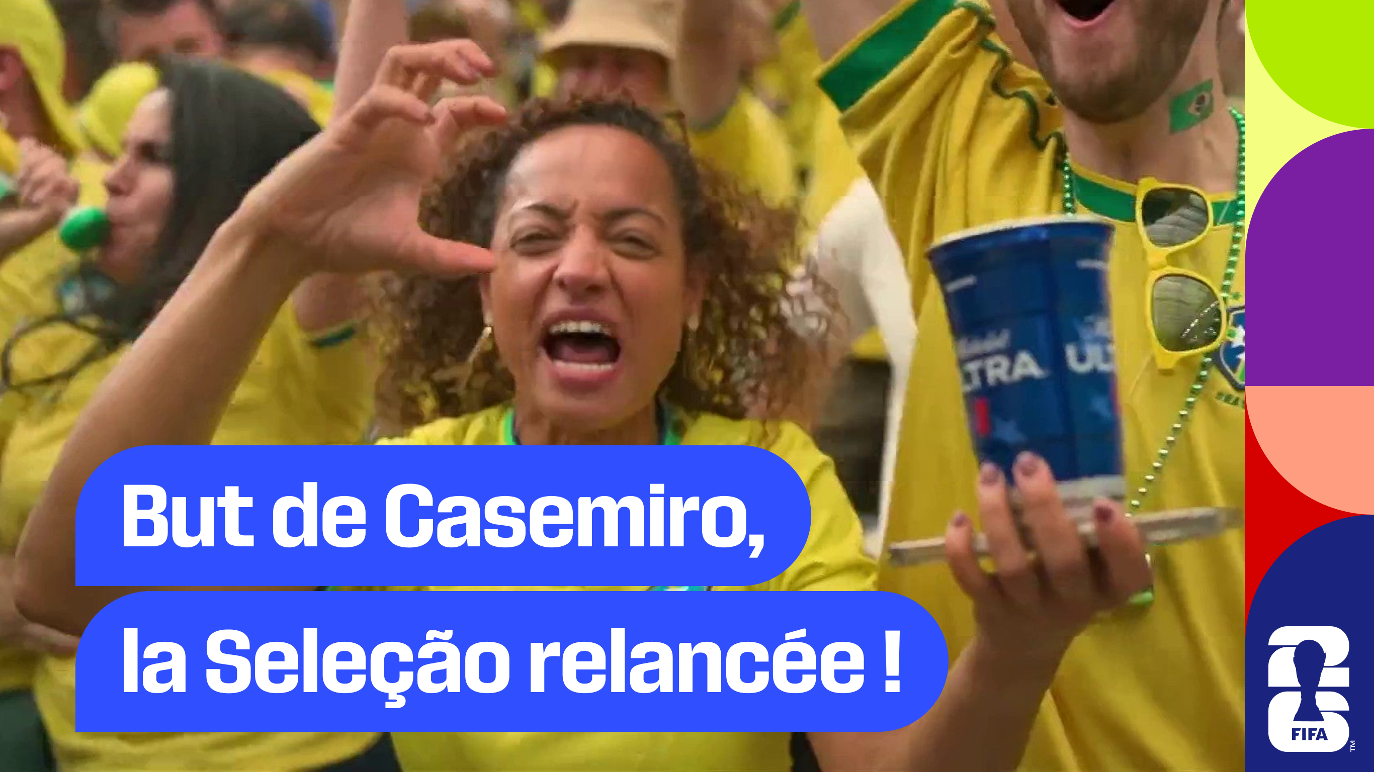 But de Casemiro, la Seleção relancée !