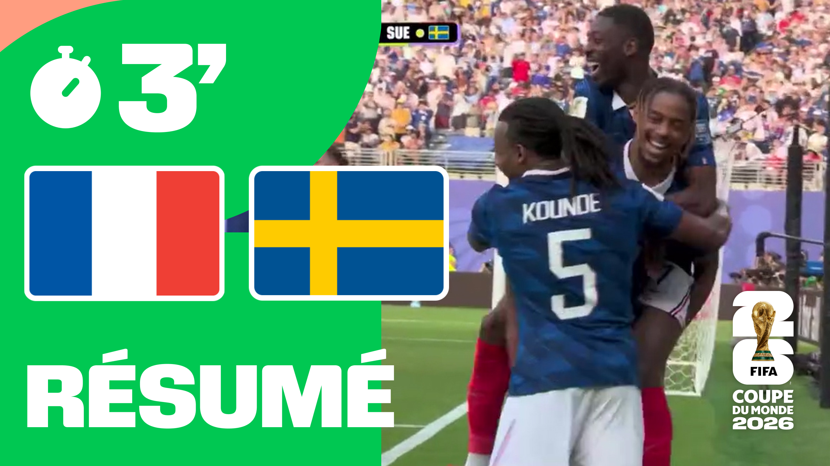 France / Suède : le résumé en 3 minutes