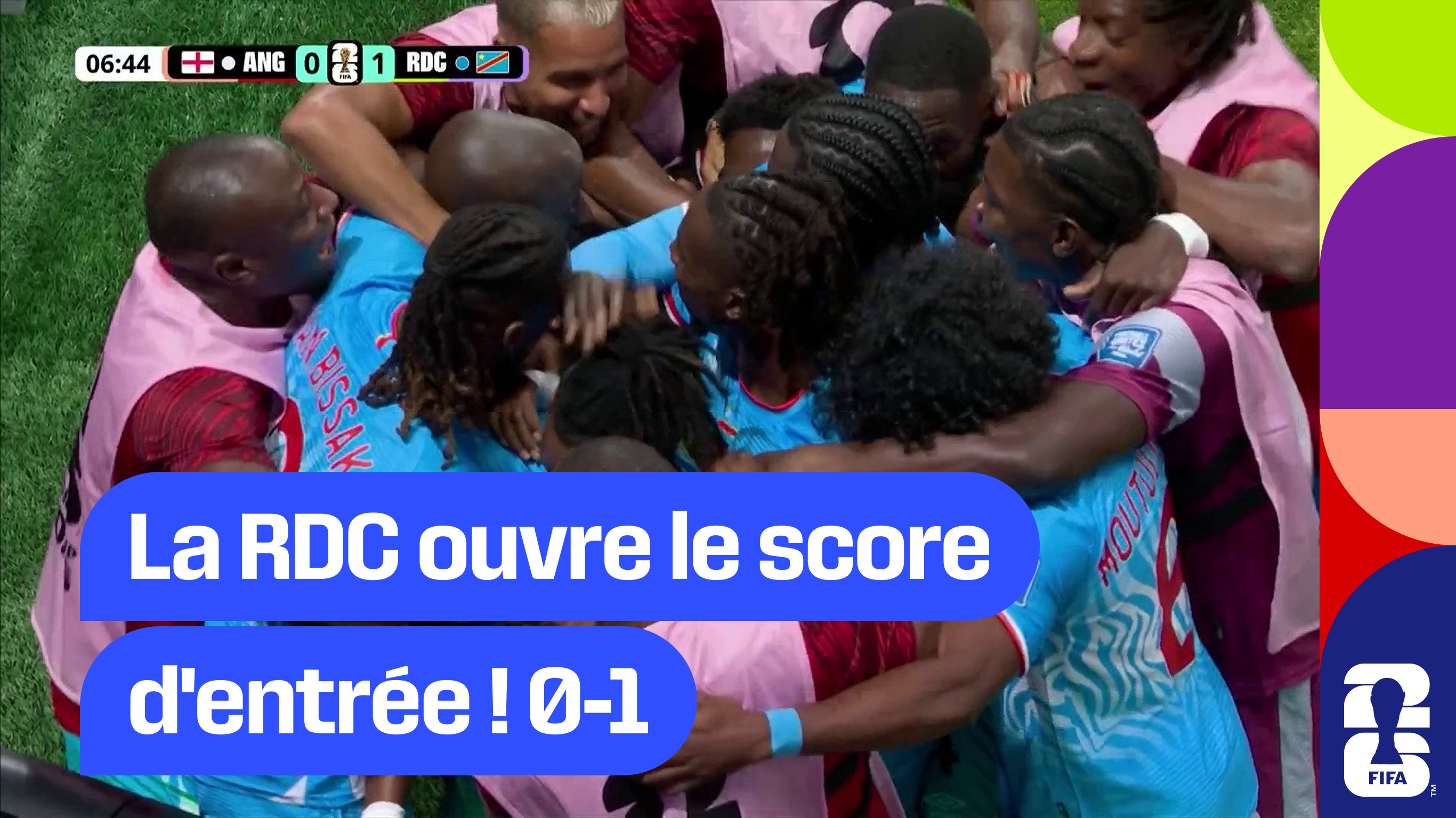 La RDC ouvre le score d'entrée ! 0-1