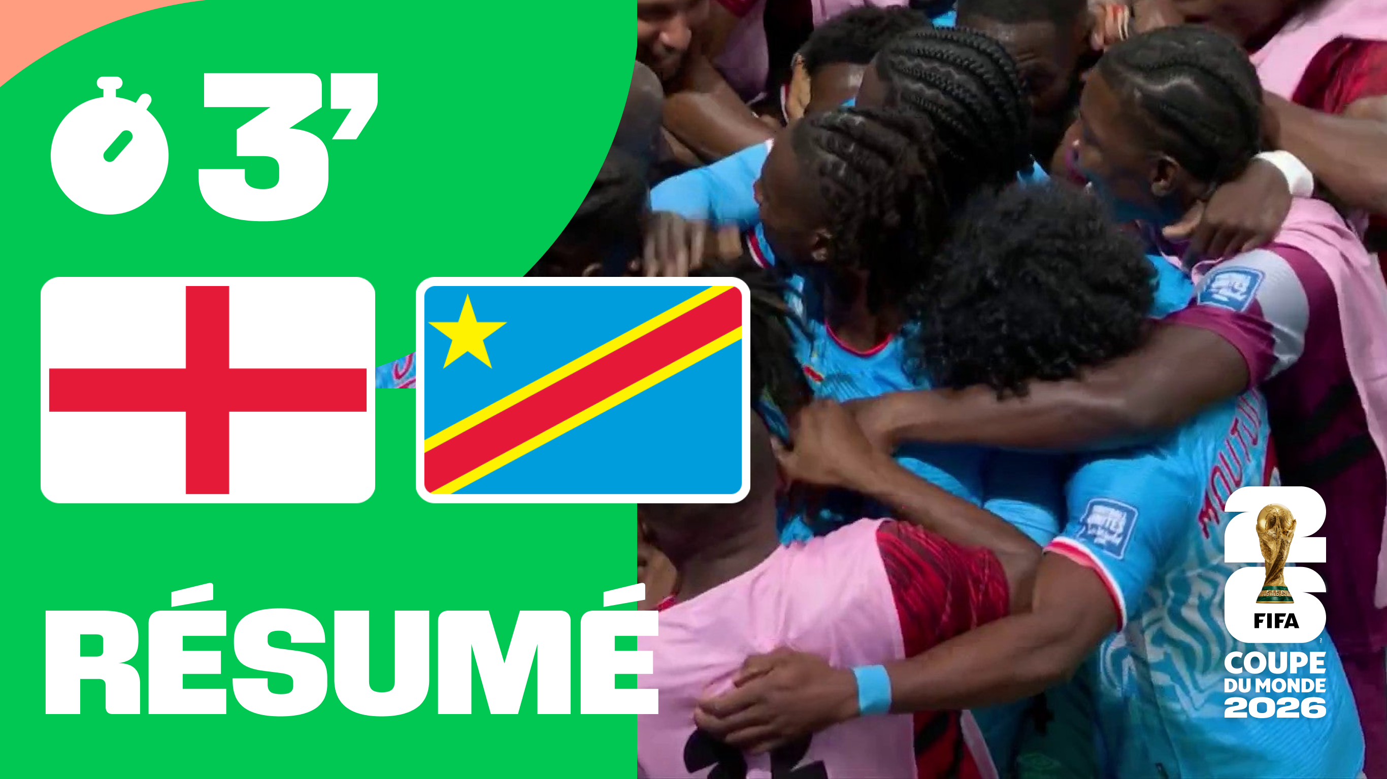 Angleterre / RD Congo : le résumé en 3 minutes