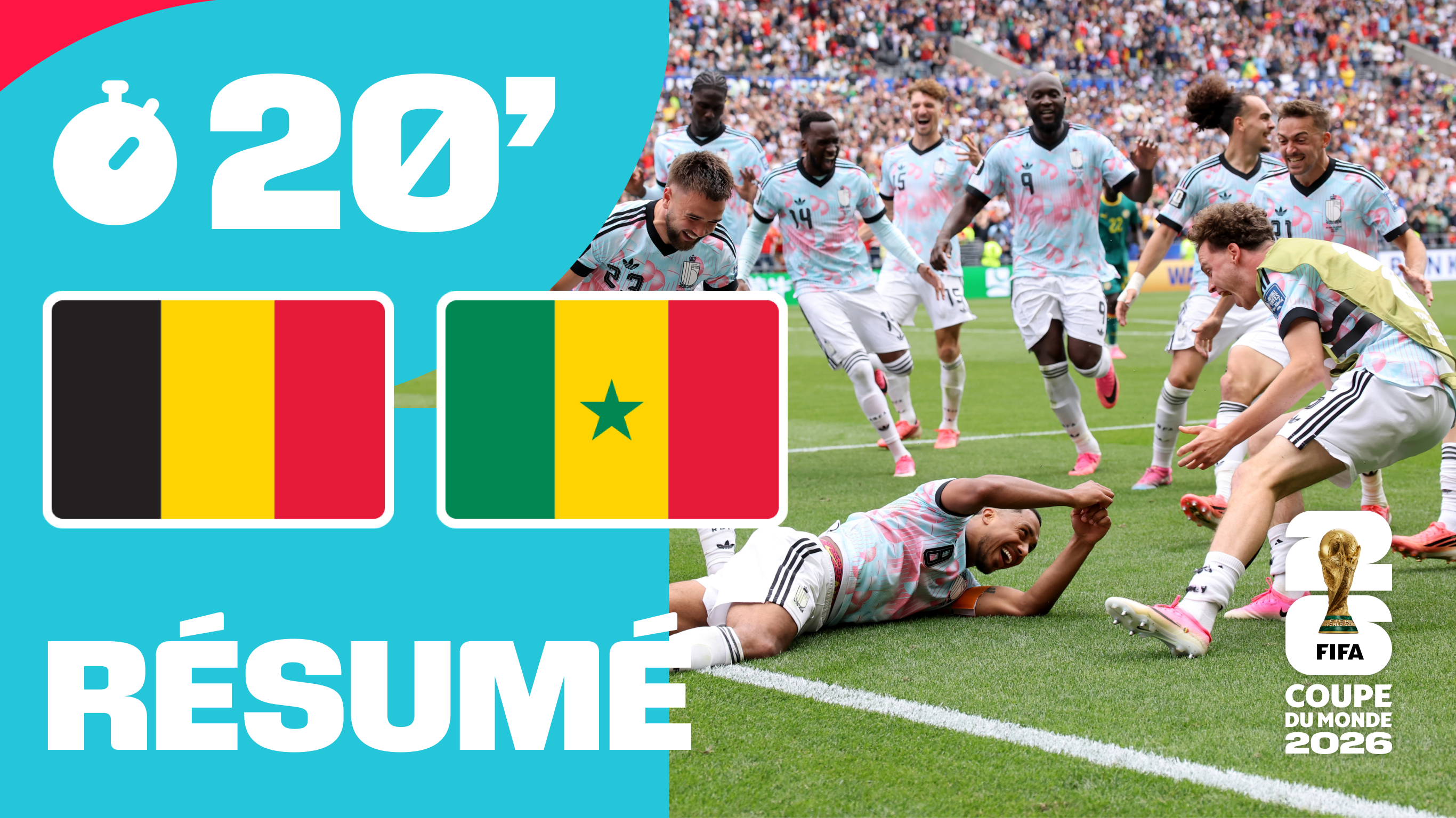 Belgique / Sénégal : le résumé en 20 minutes