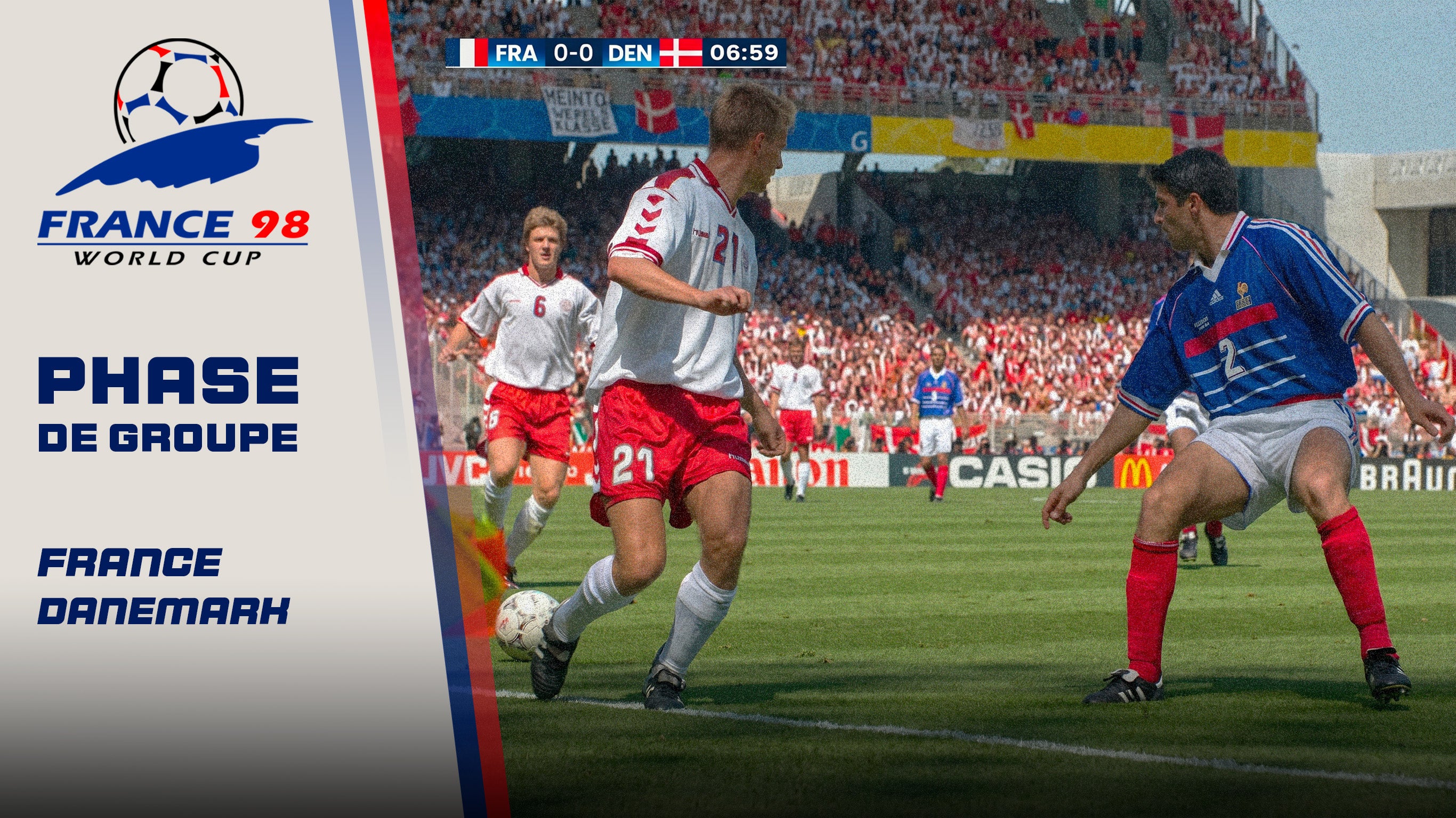 France - Danemark (Phase de groupes)