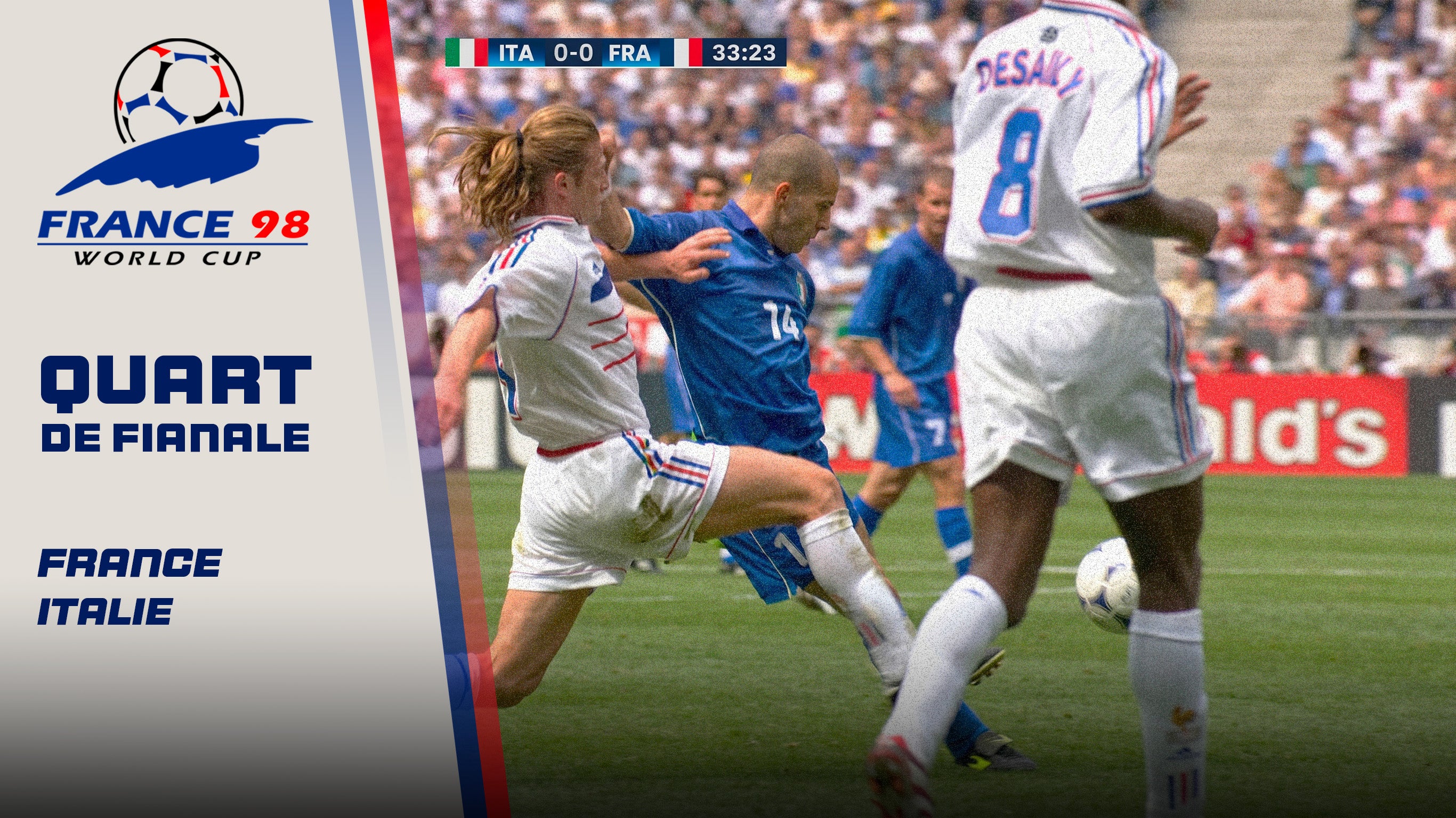 Italie - France (Quart de finale)
