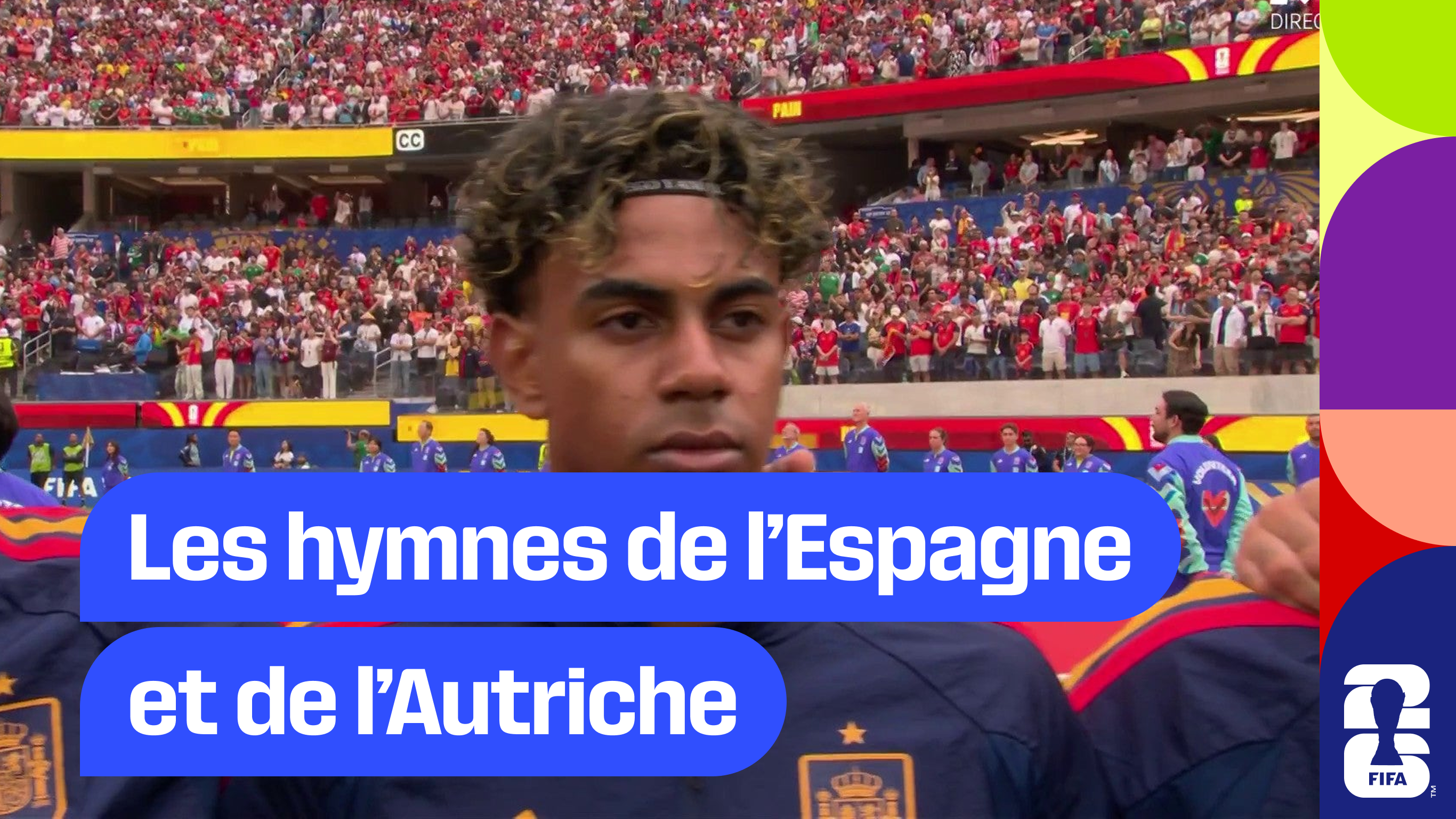 Les hymnes de l'Espagne et de l'Autriche