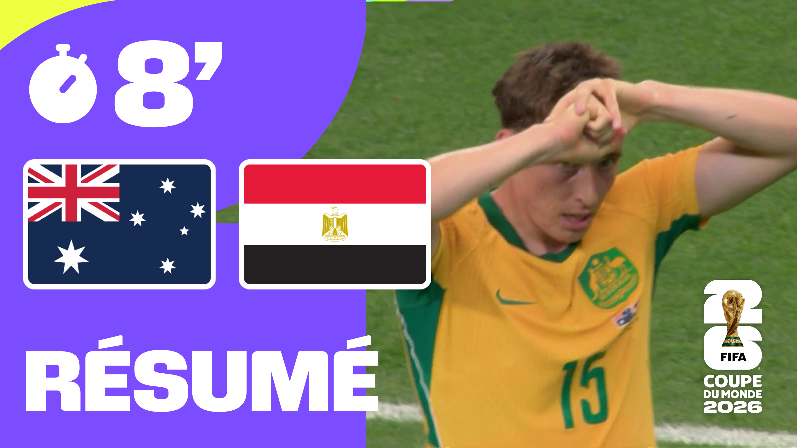 Australie / Égypte : le résumé en 8 minutes