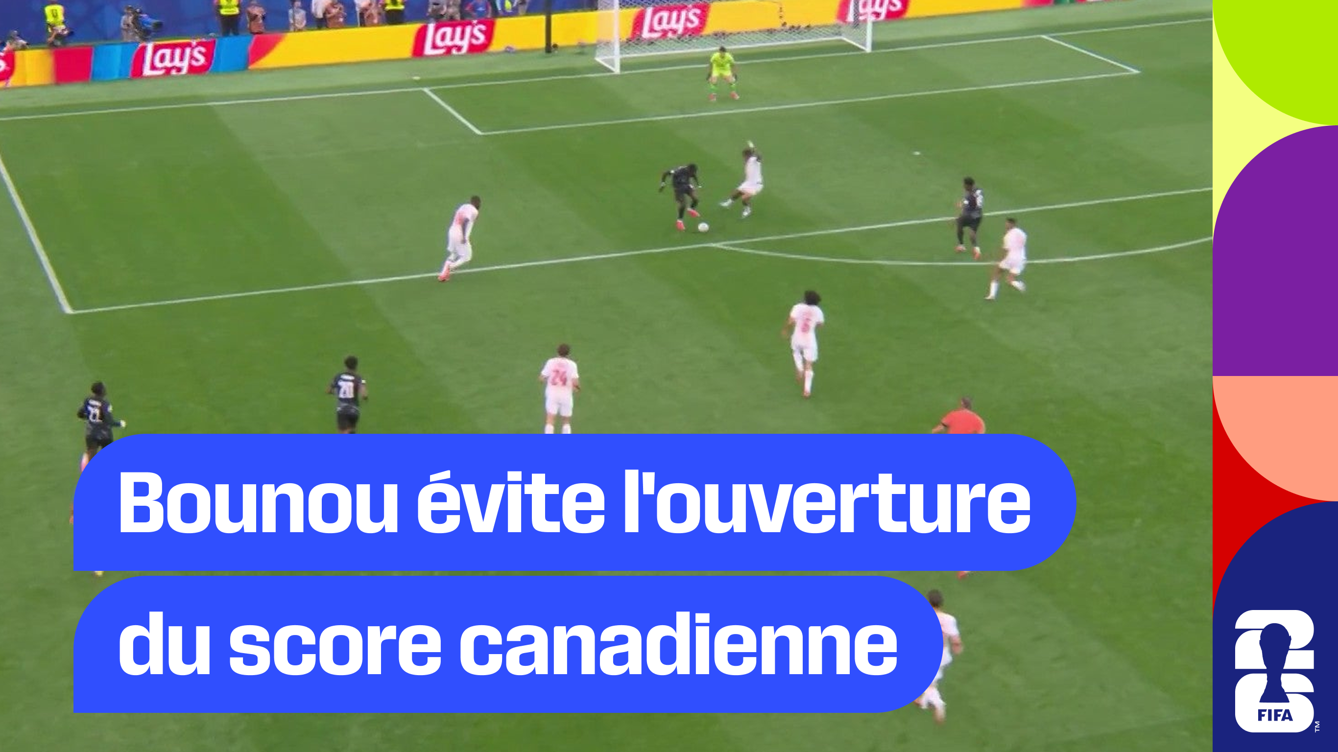 Bounou évite l'ouverture du score canadienne !