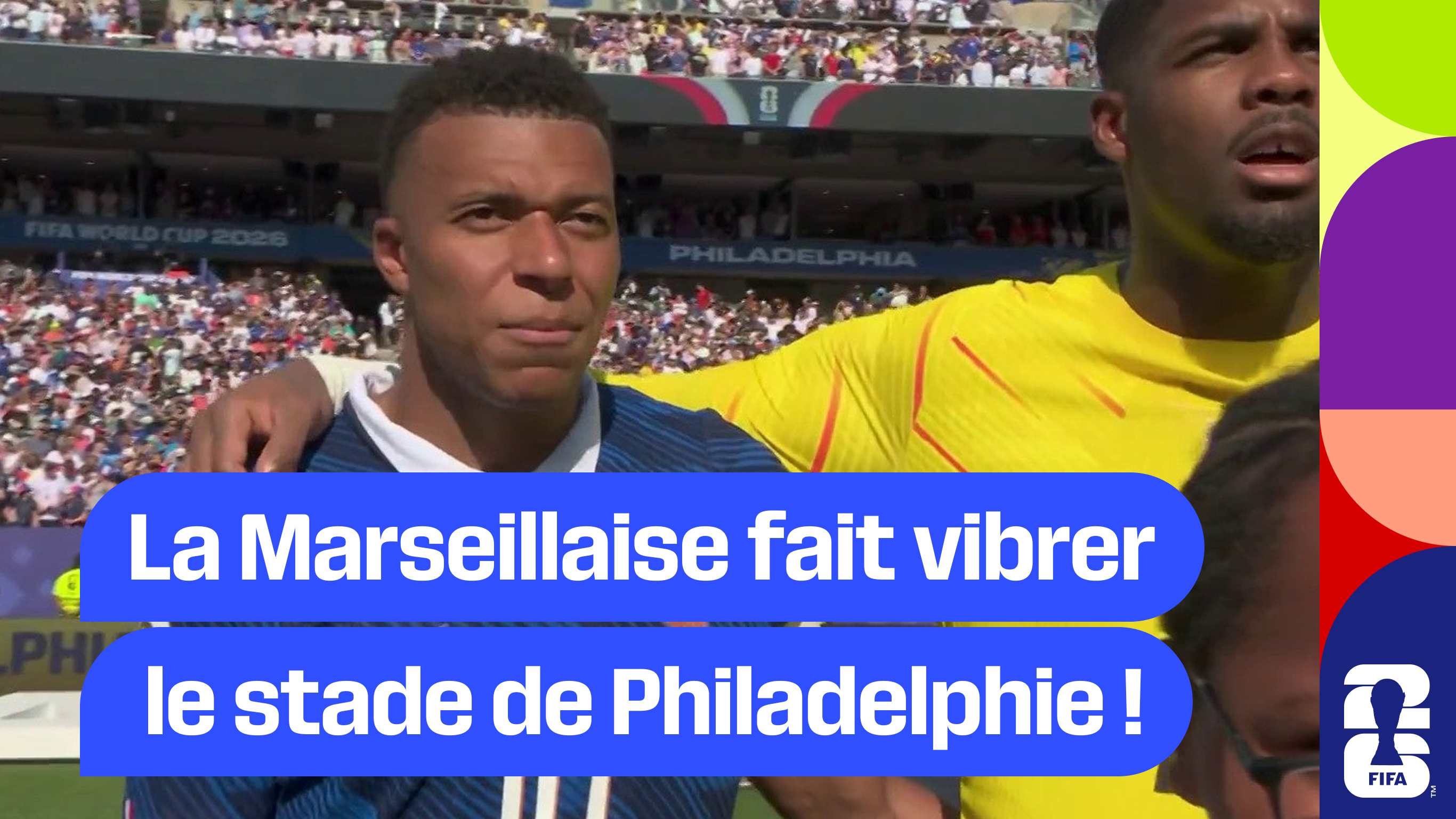 La Marseillaise fait vibrer le stade de Philadelphie !