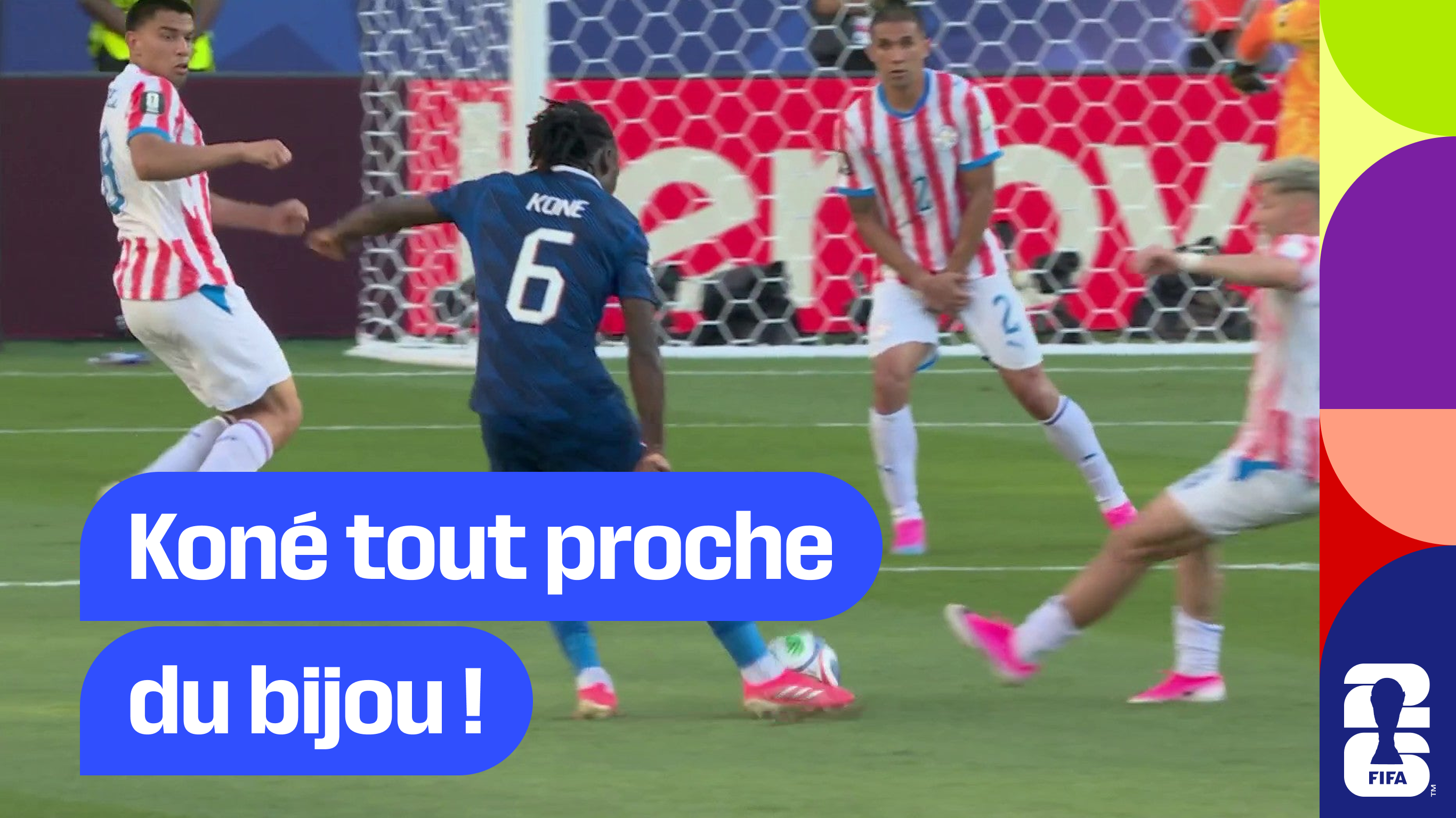 Koné tout proche du bijou !