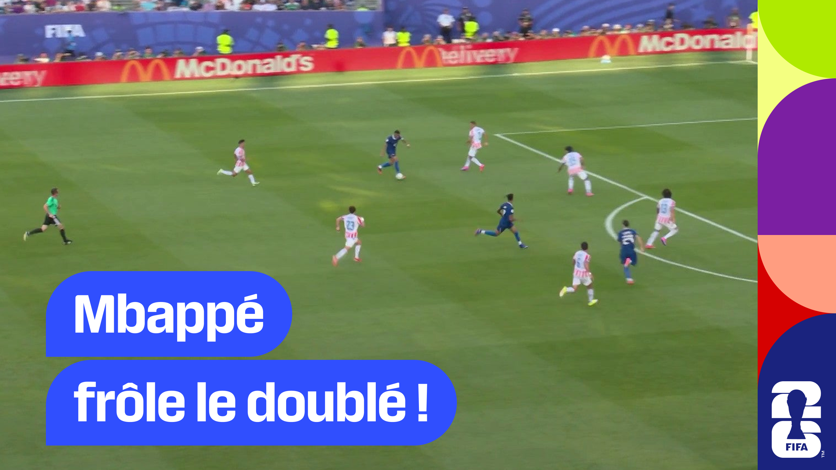 Mbappé frôle le doublé !
