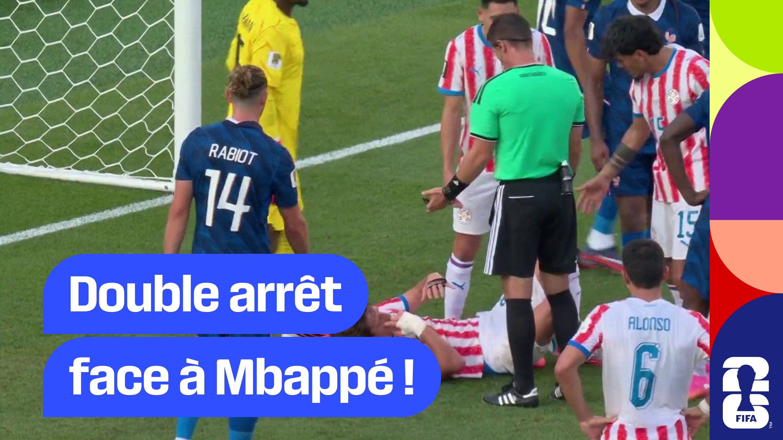 Double arrêt face à Mbappé !