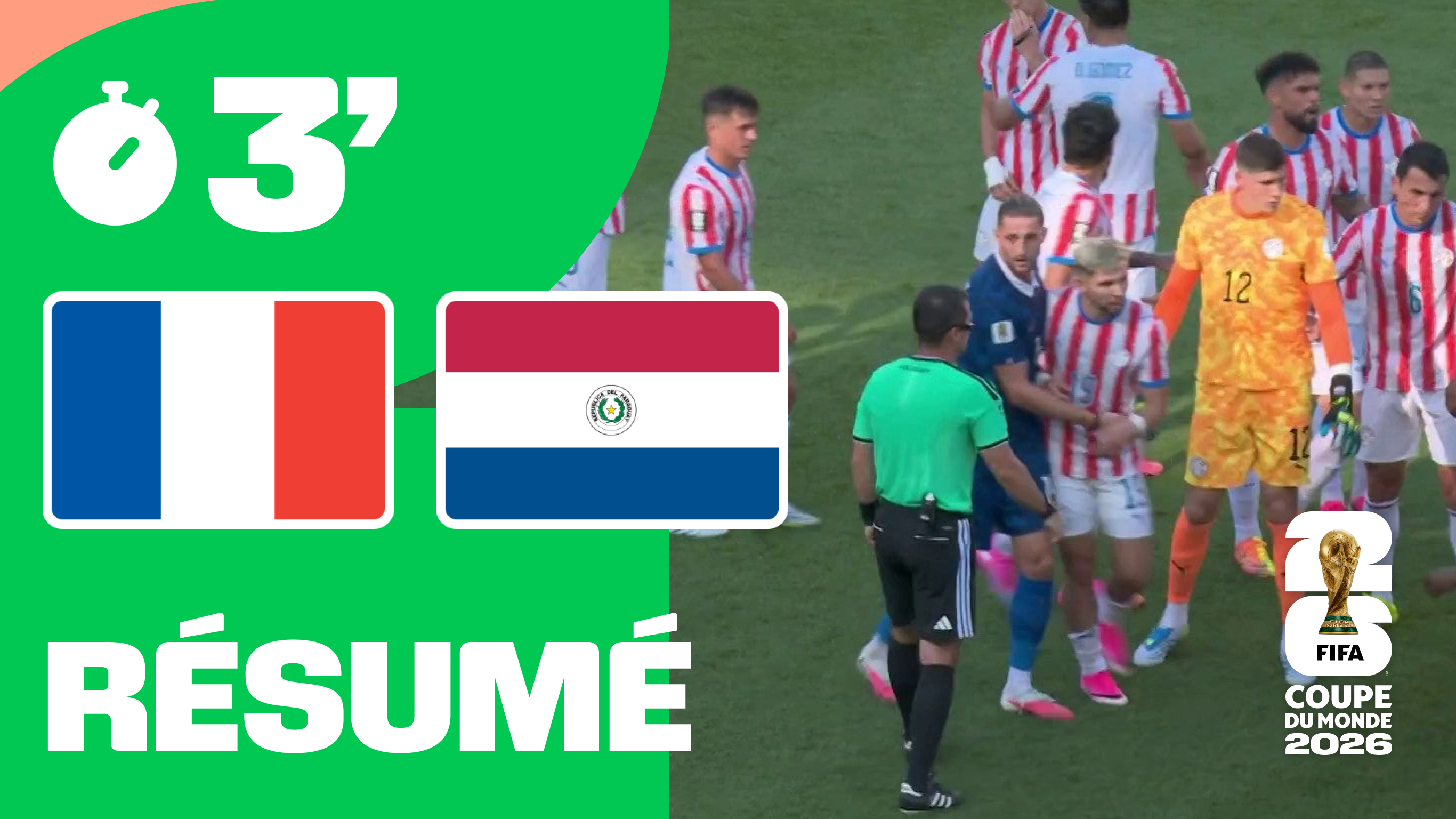 France / Paraguay : le résumé en 3 minutes
