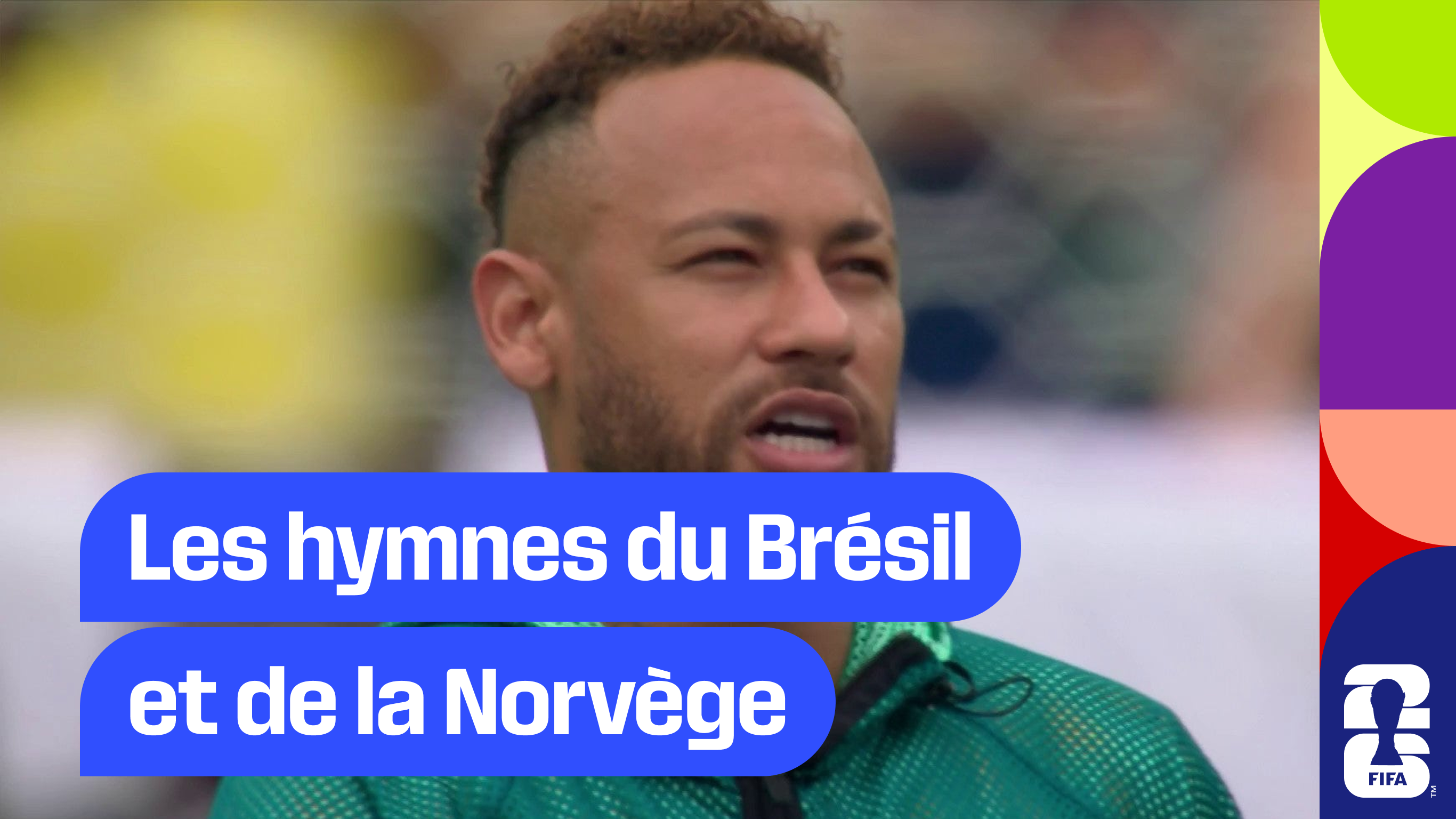 Les hymnes du Brésil et de la Norvège