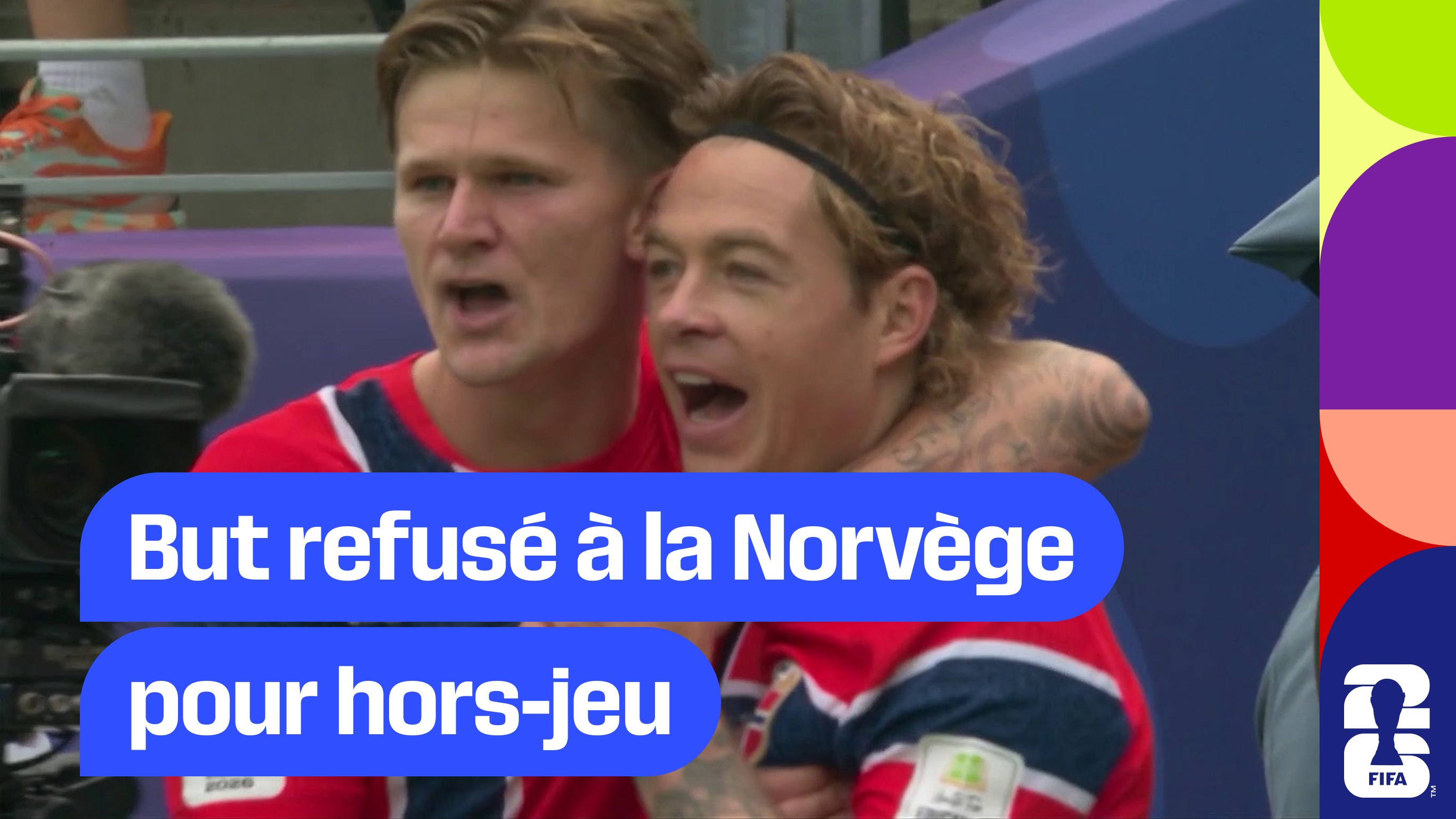But refusé à la Norvège pour hors-jeu