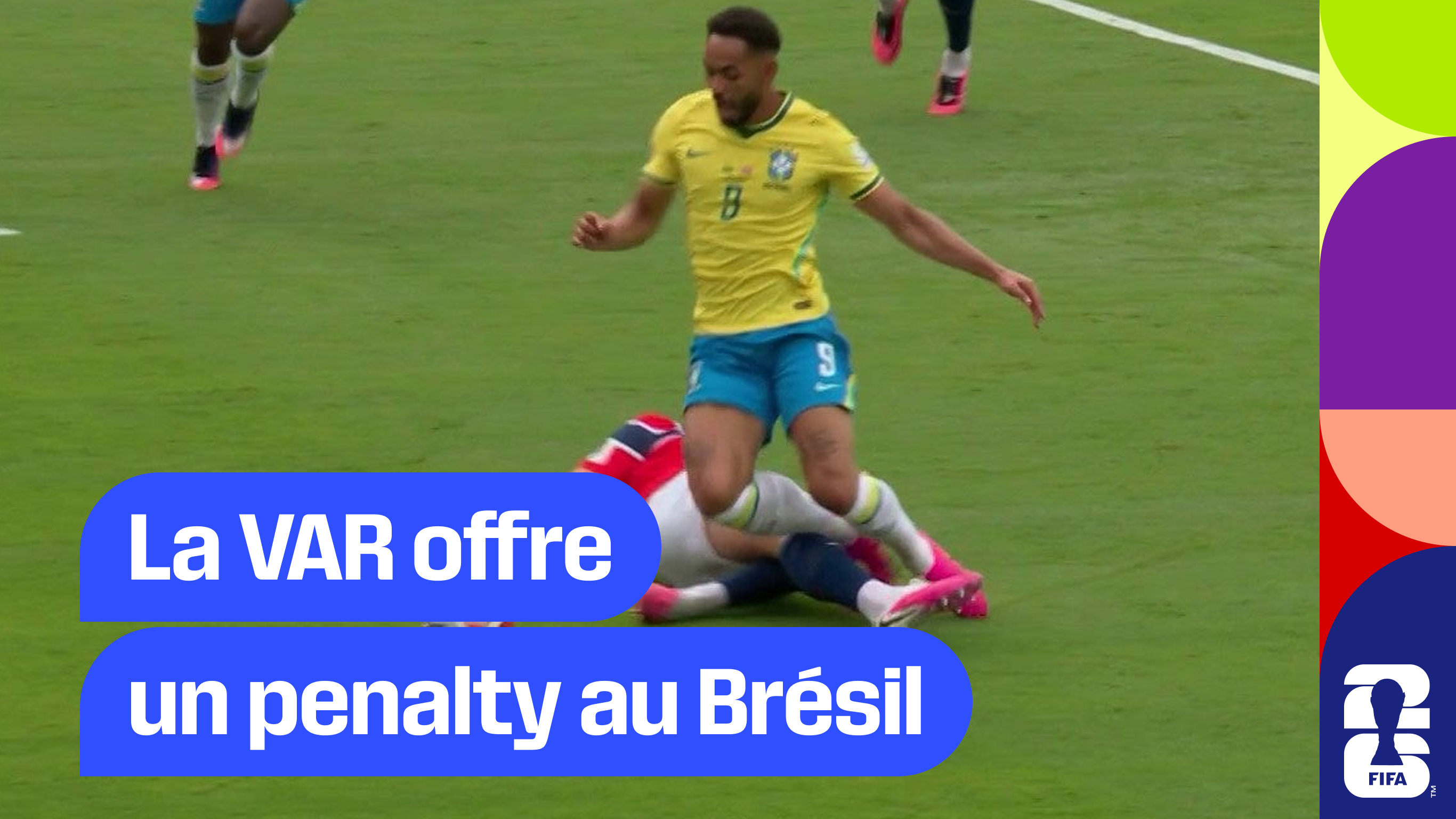 La VAR offre un penalty au Brésil