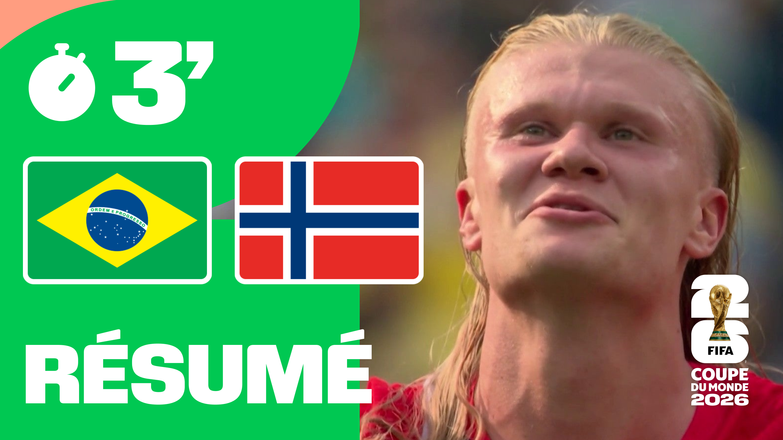 Brésil / Norvège : le résumé en 3 minutes