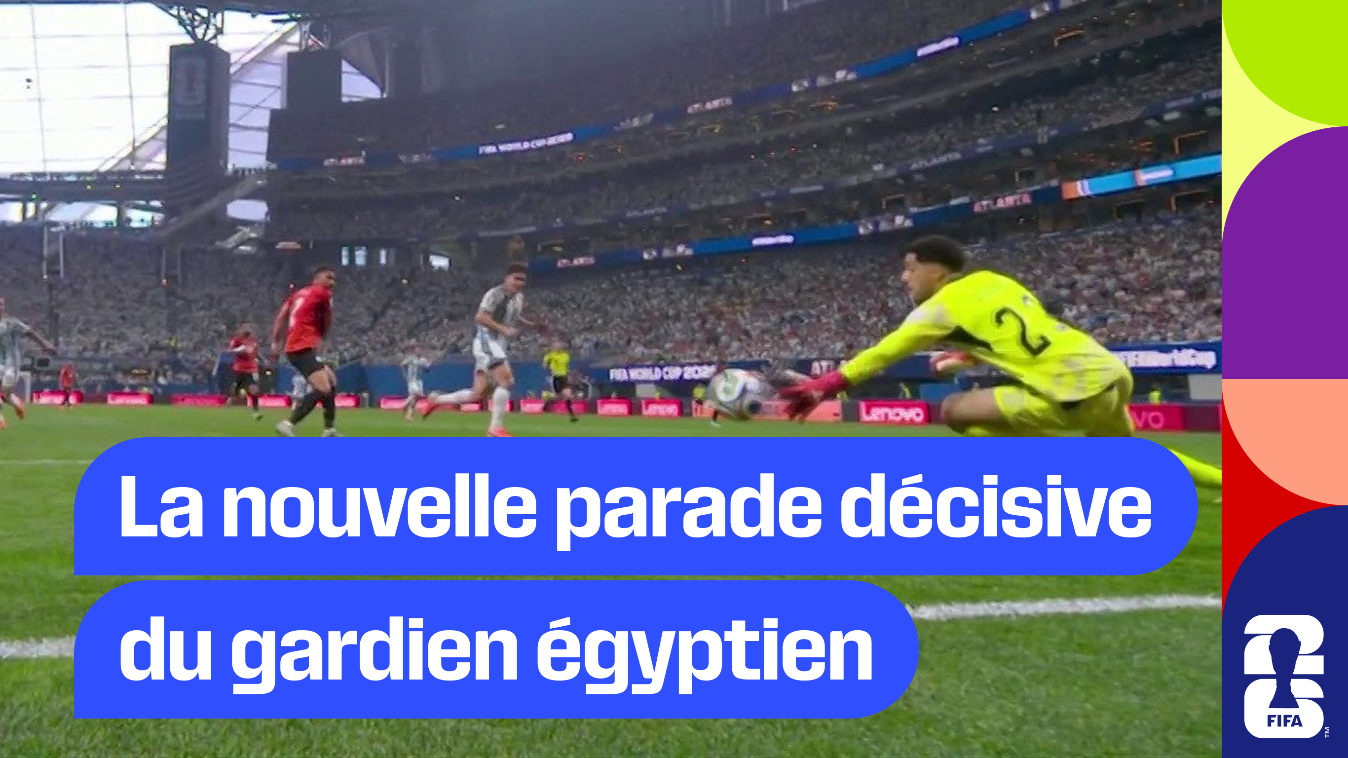 La nouvelle parade décisive du gardien égyptien