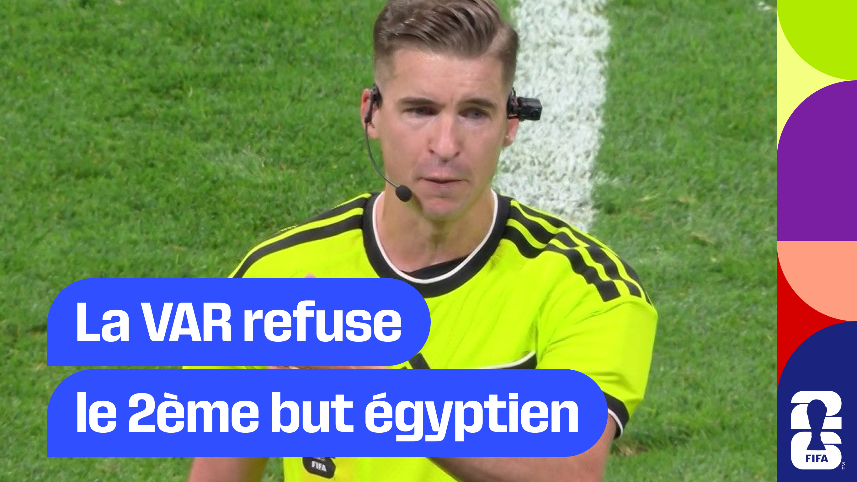 La VAR refuse le deuxième but égyptien