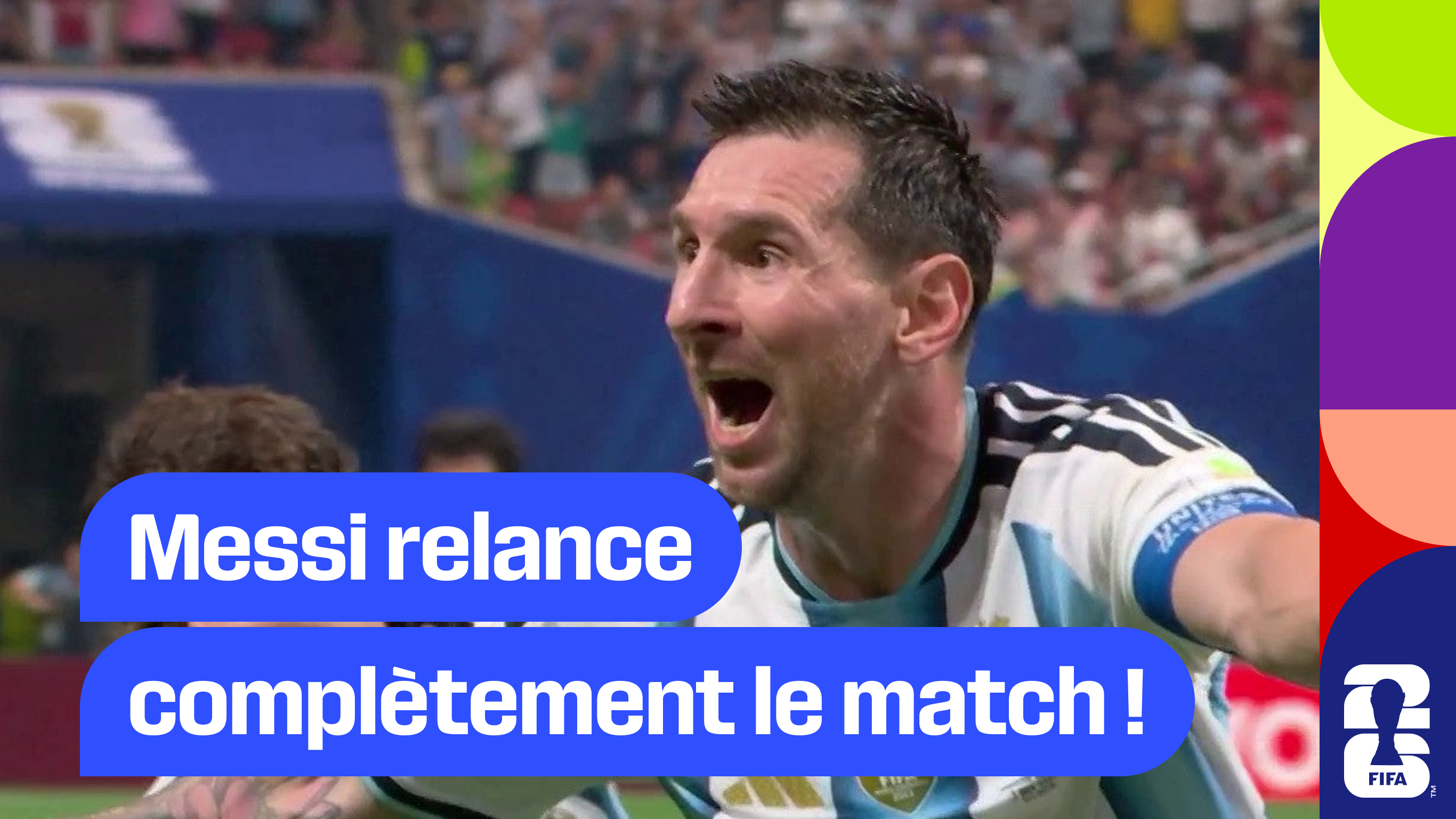 Messi relance complètement le match !