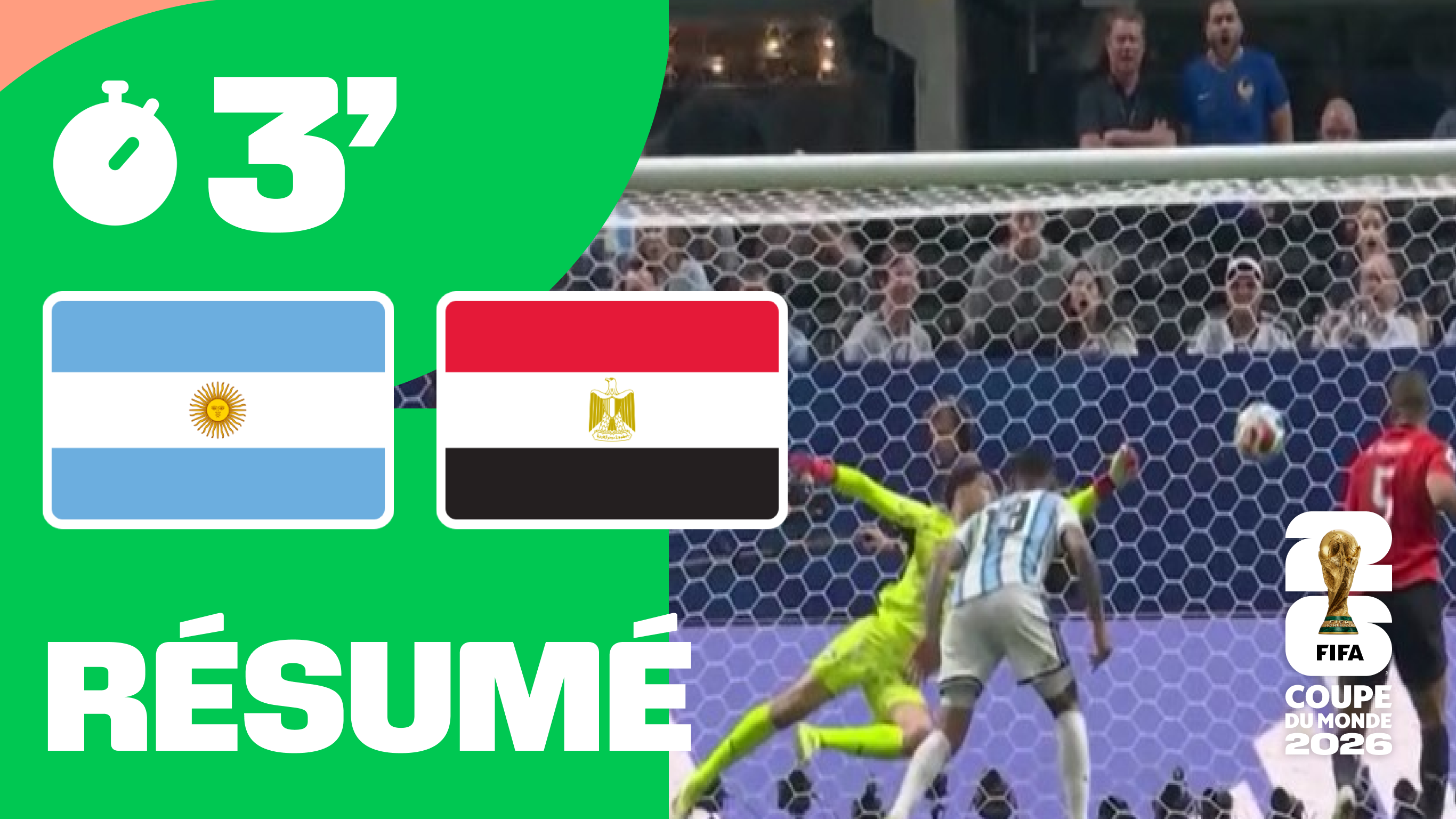 Argentine / Égypte : le résumé en 3 minutes