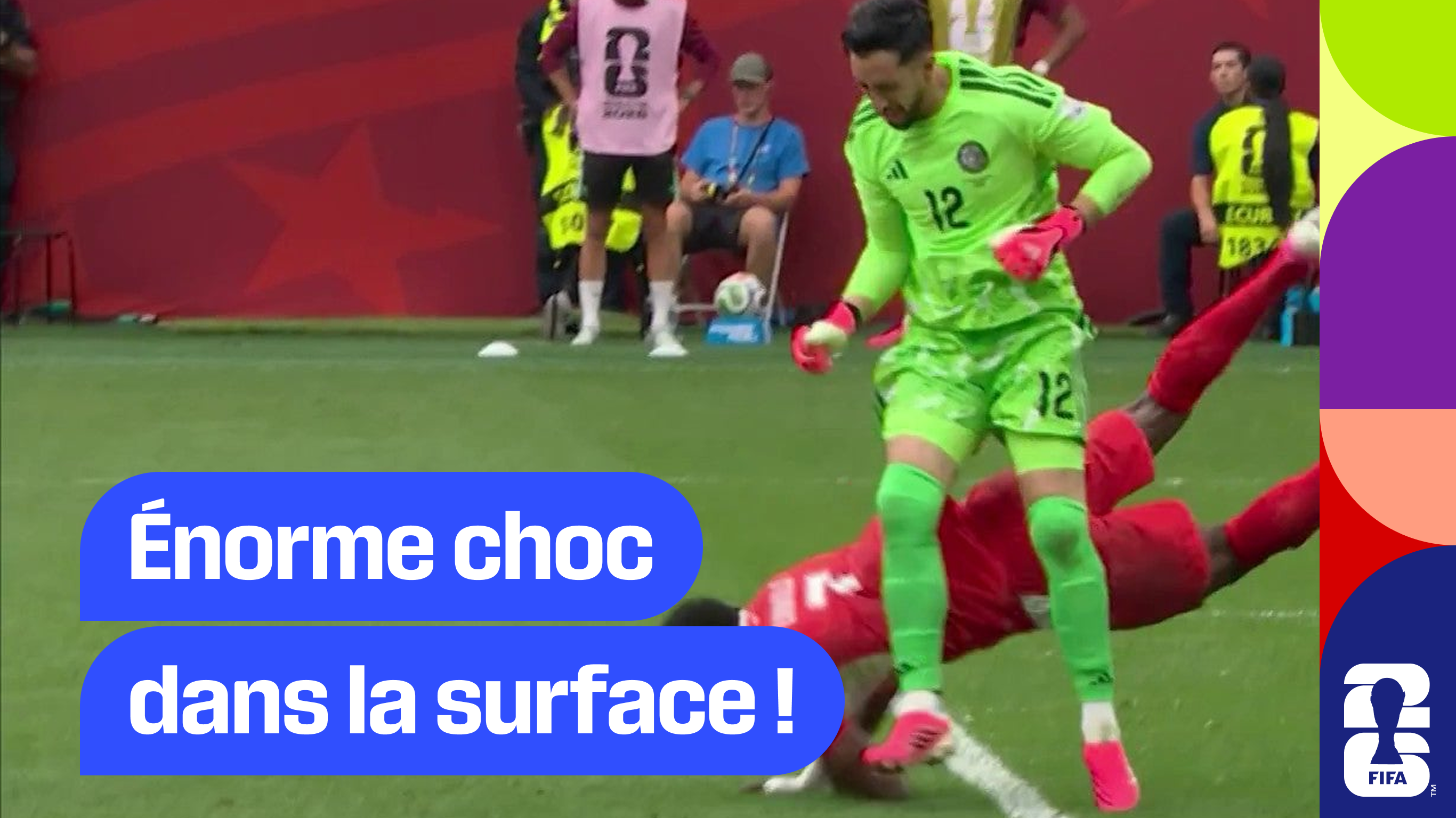 Énorme choc dans la surface !