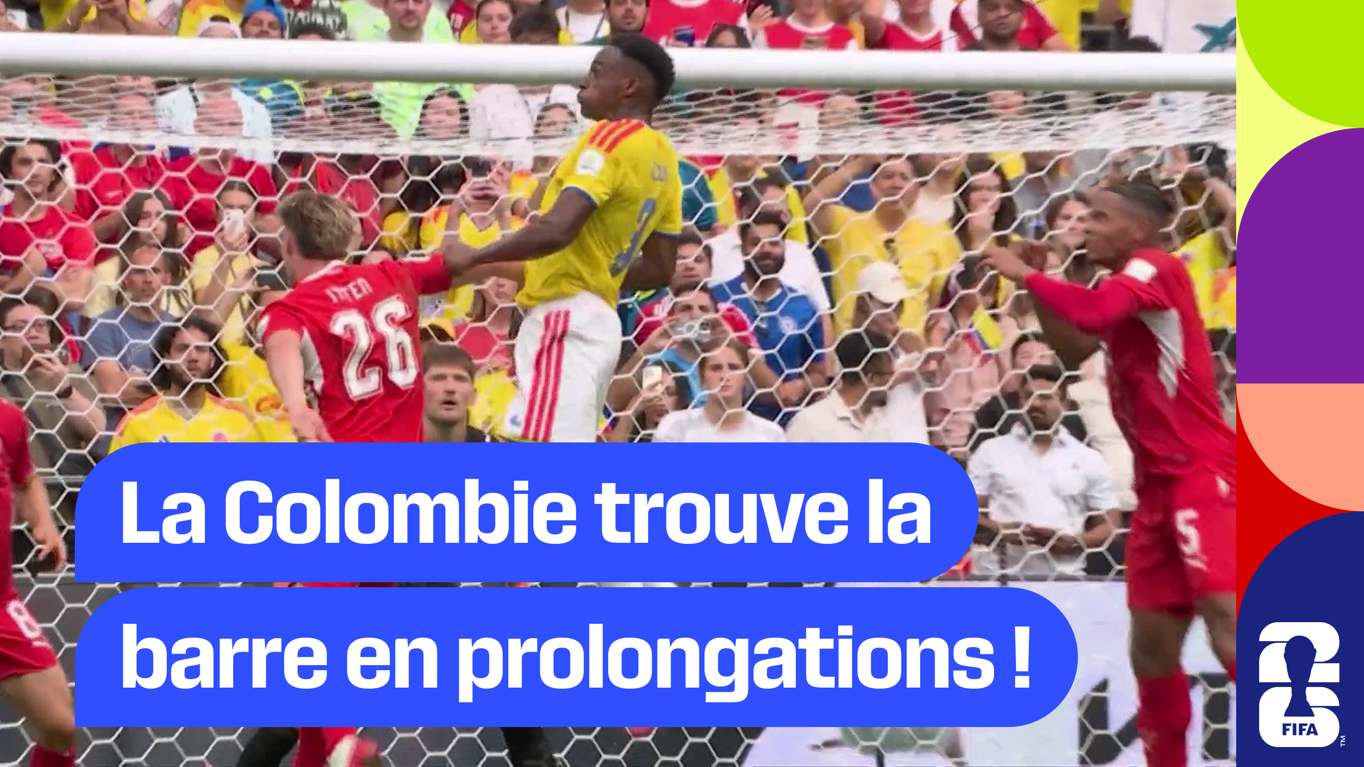 La Colombie trouve la barre en prolongations !