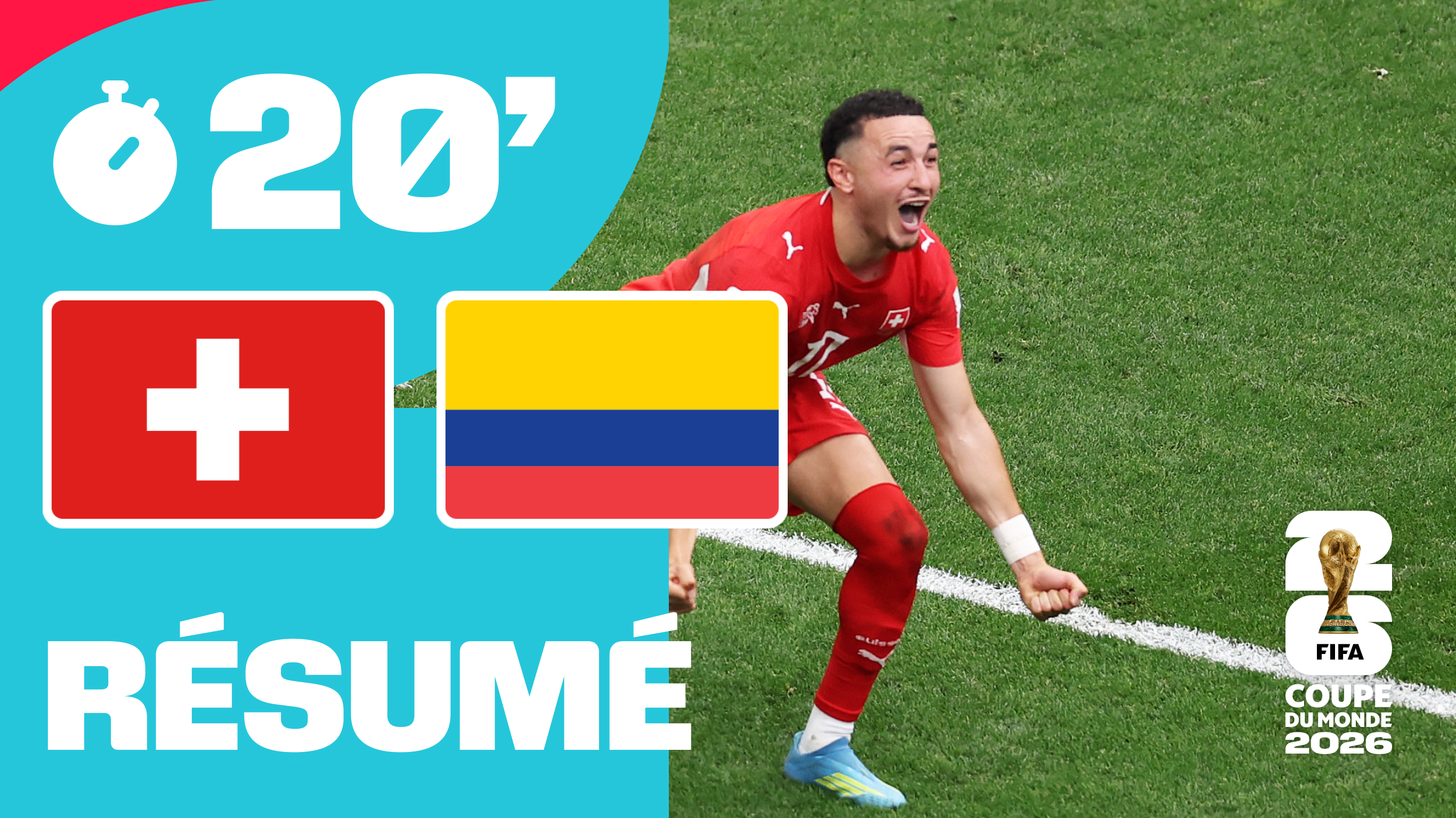 Suisse / Colombie : le résumé en 20 minutes