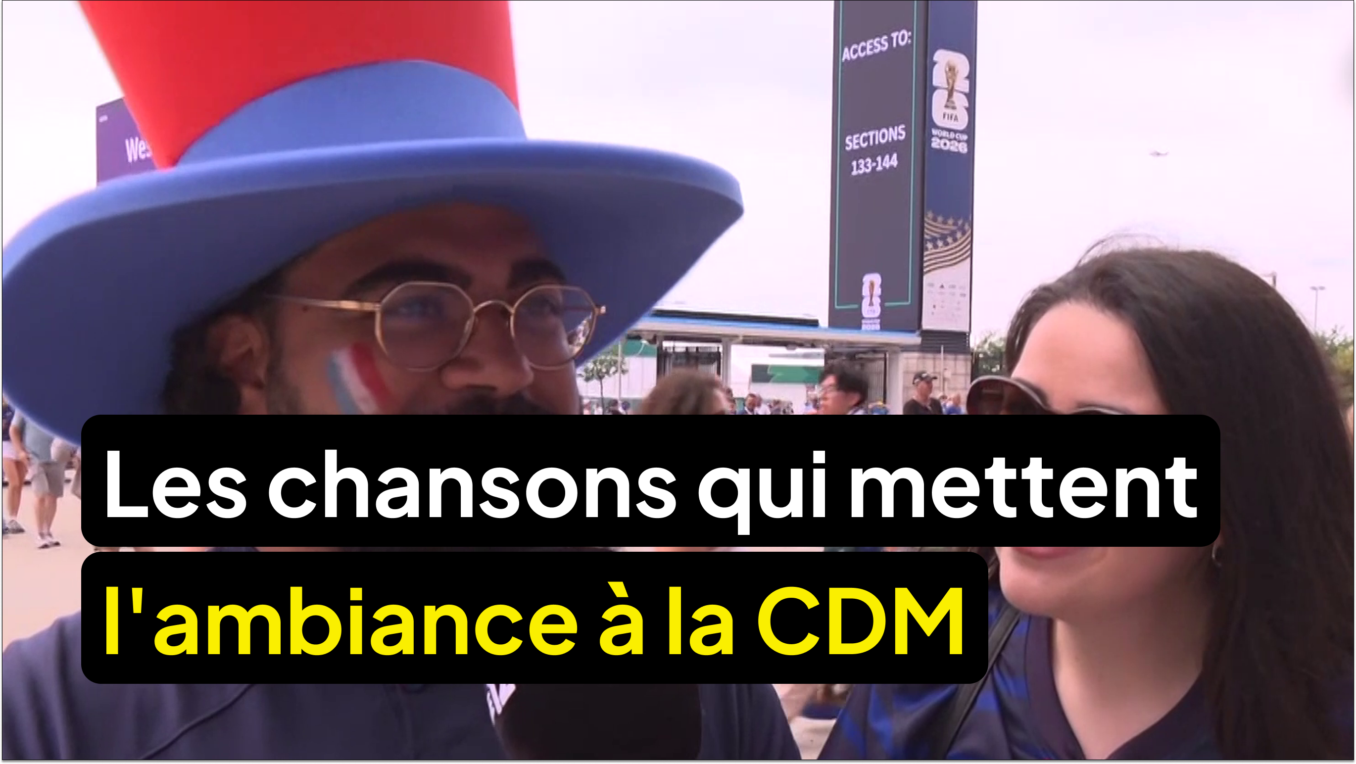 Les chansons qui mettent l'ambiance à la Coupe du monde
