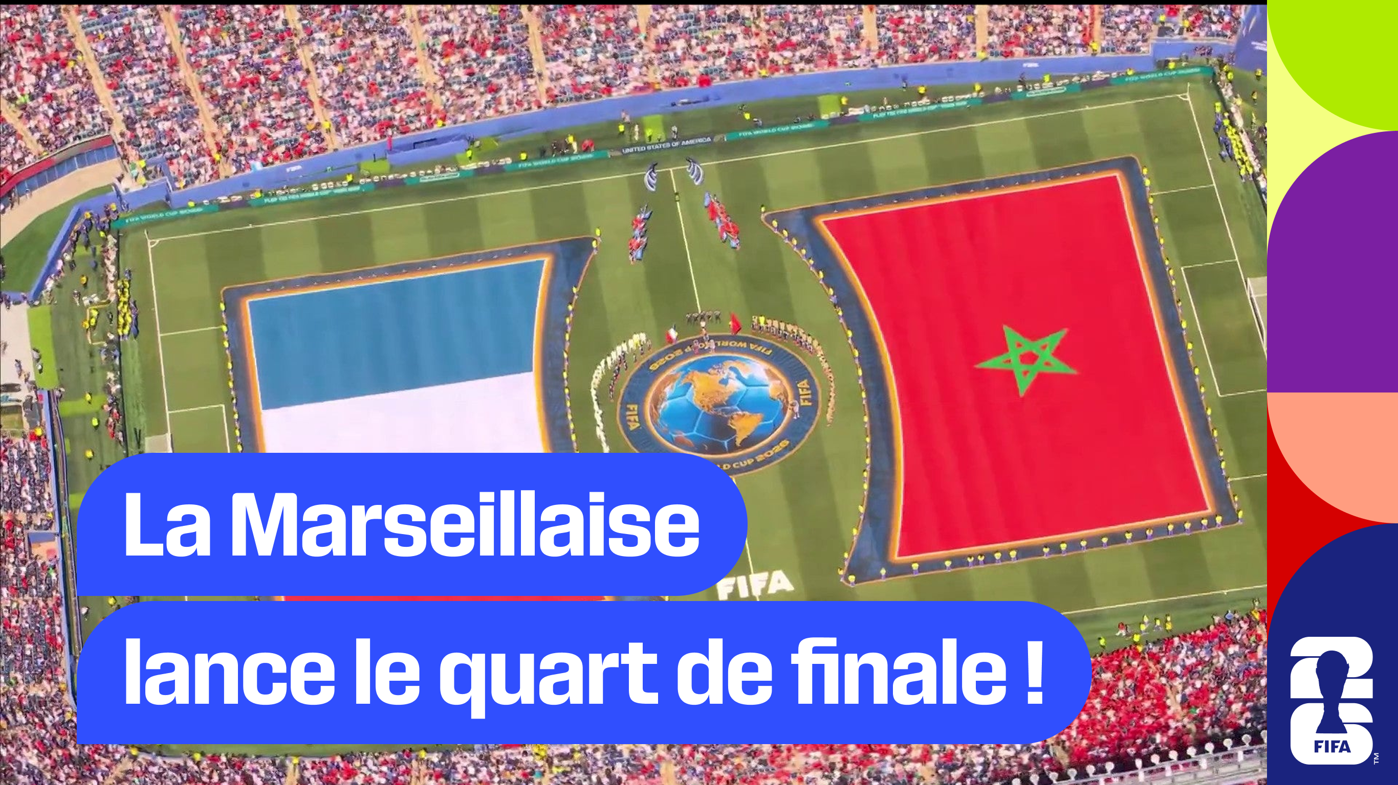 La Marseillaise lance le quart de finale !