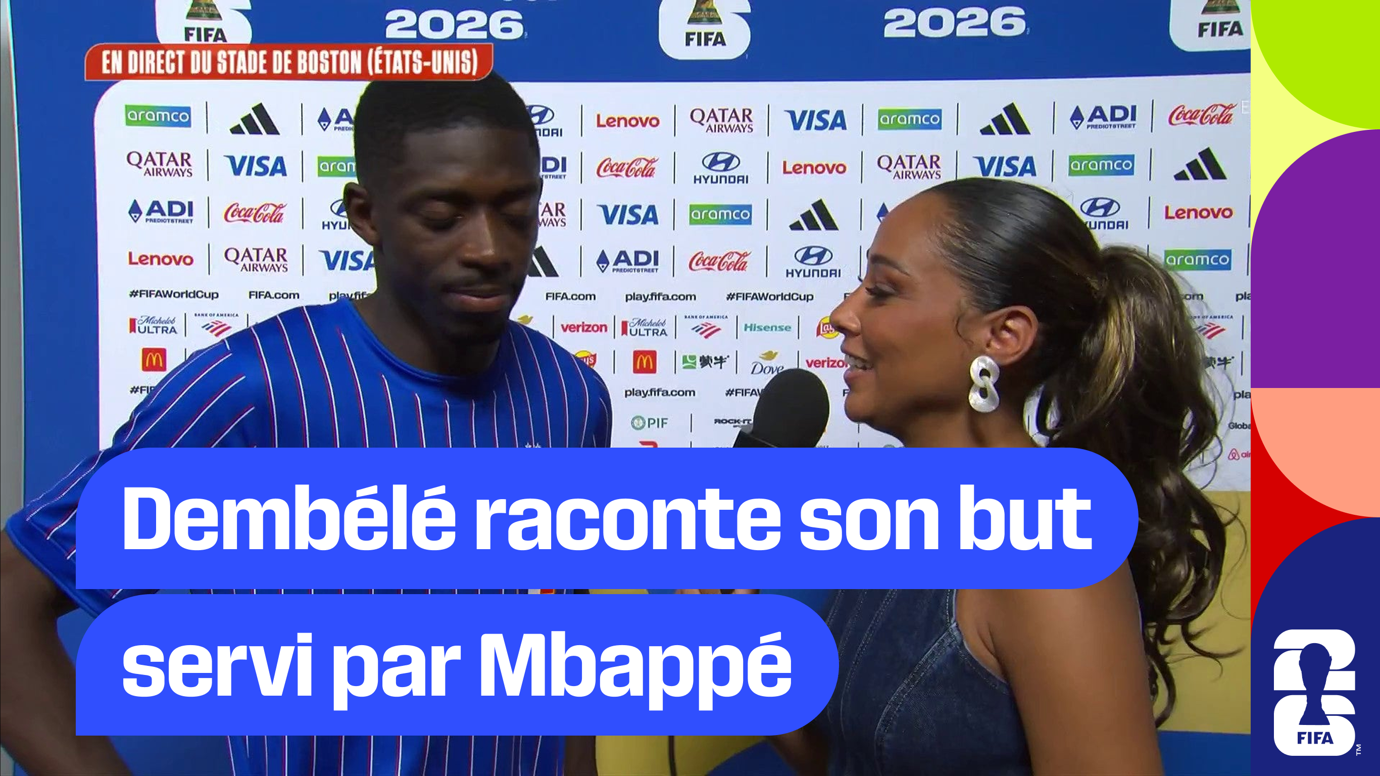 Dembélé raconte son but servi par Mbappé