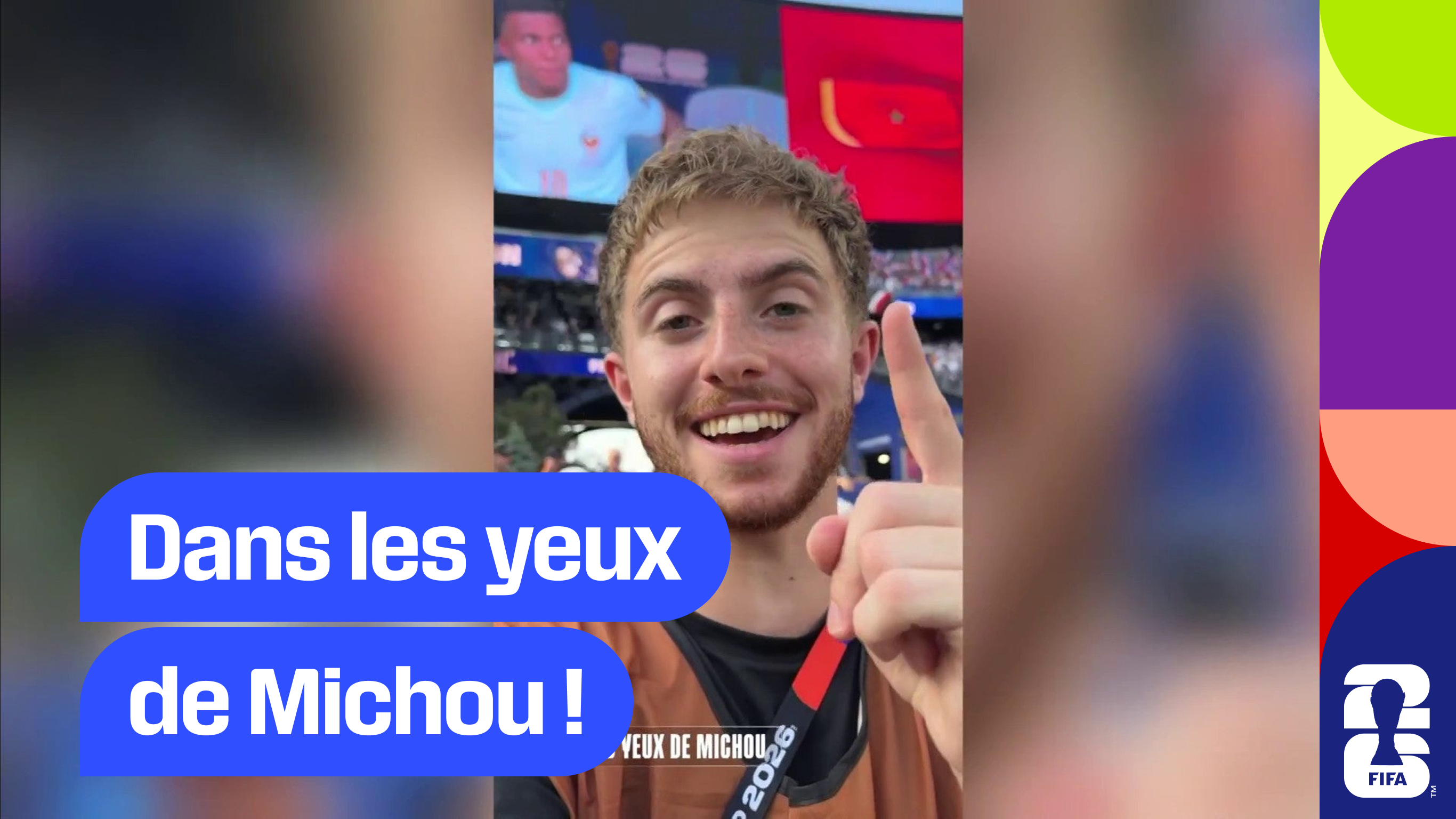 Dans les yeux de Michou !