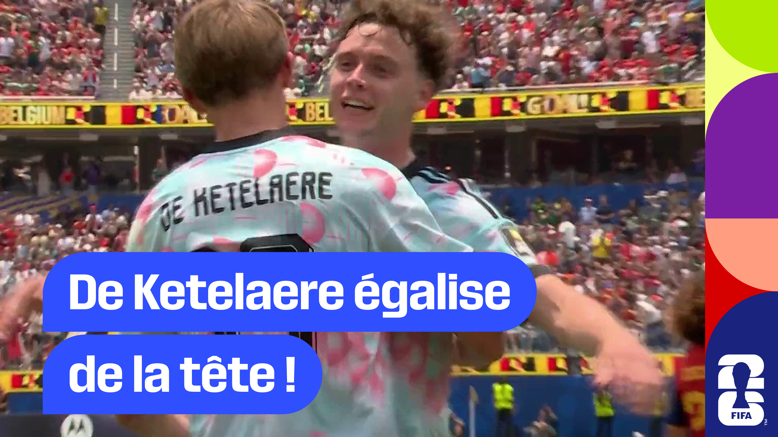 De Ketelaere égalise de la tête !
