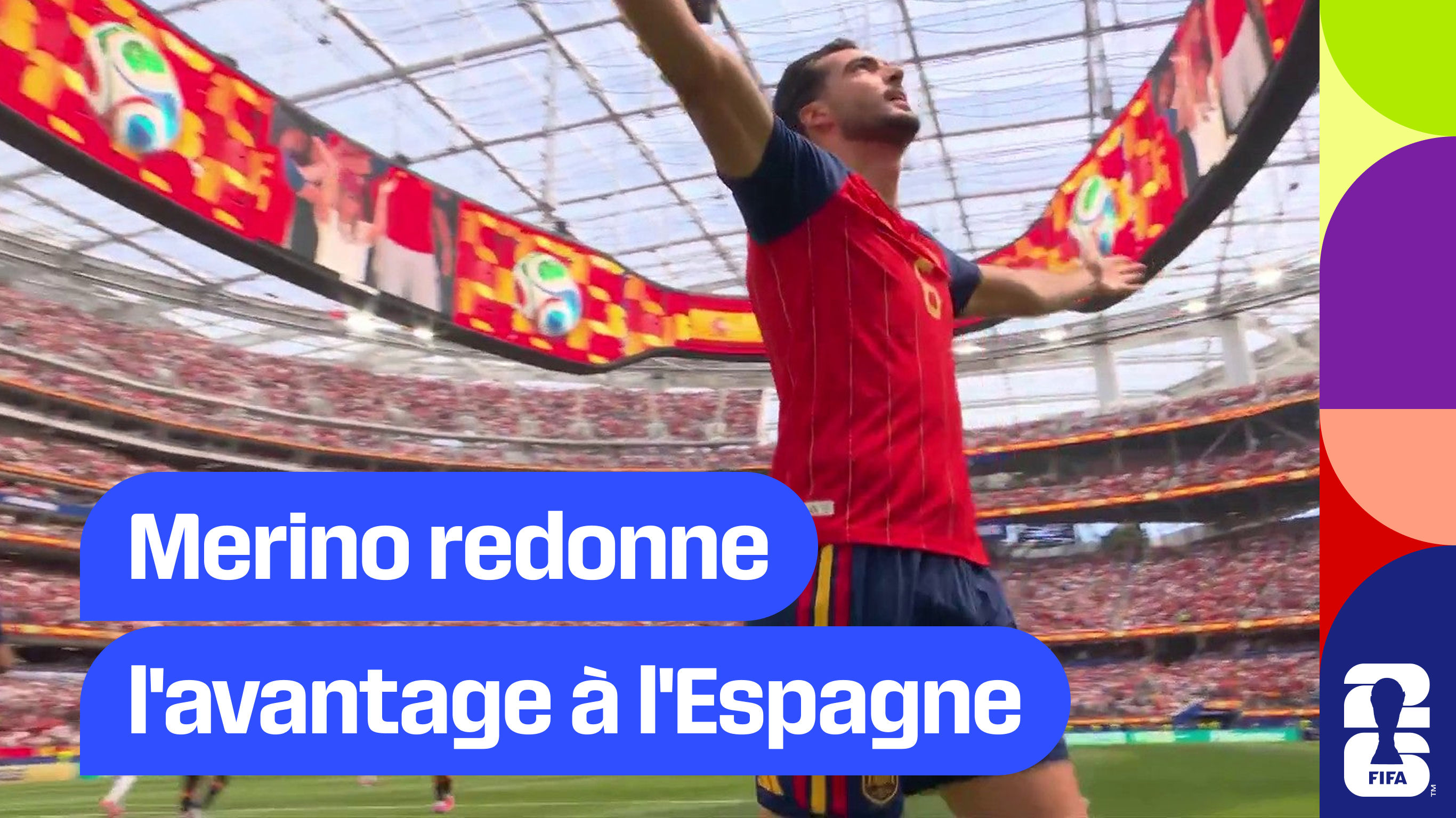 Merino redonne l'avantage à l'Espagne