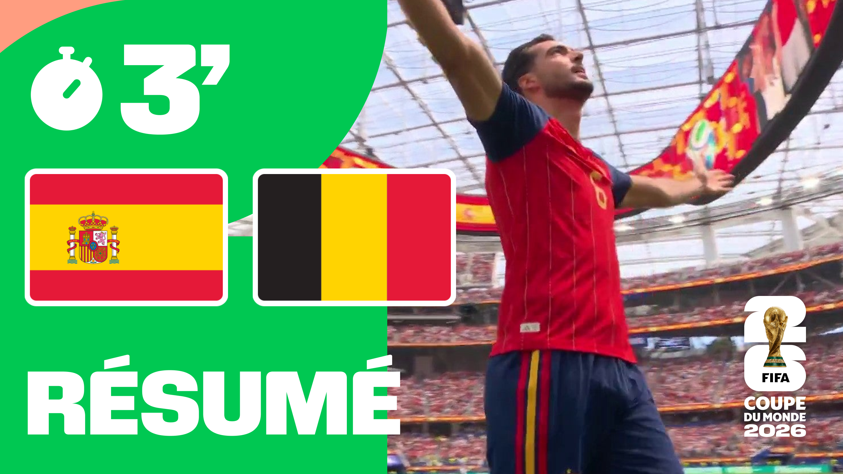 Espagne / Belgique : le résumé en 3 minutes